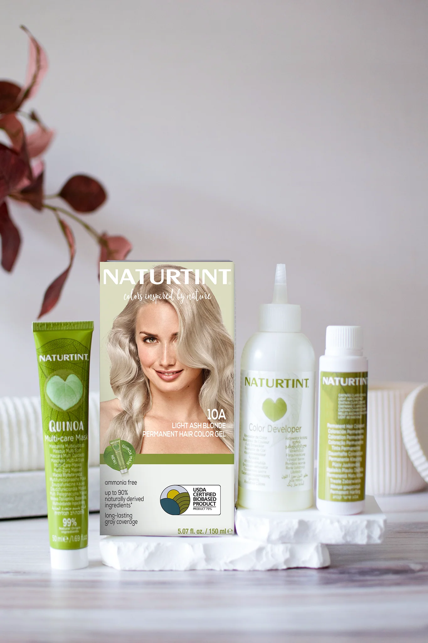 Naturtint Permanent Hair Color 10A Light Ash Blonde (Packaging may vary) - Image 3