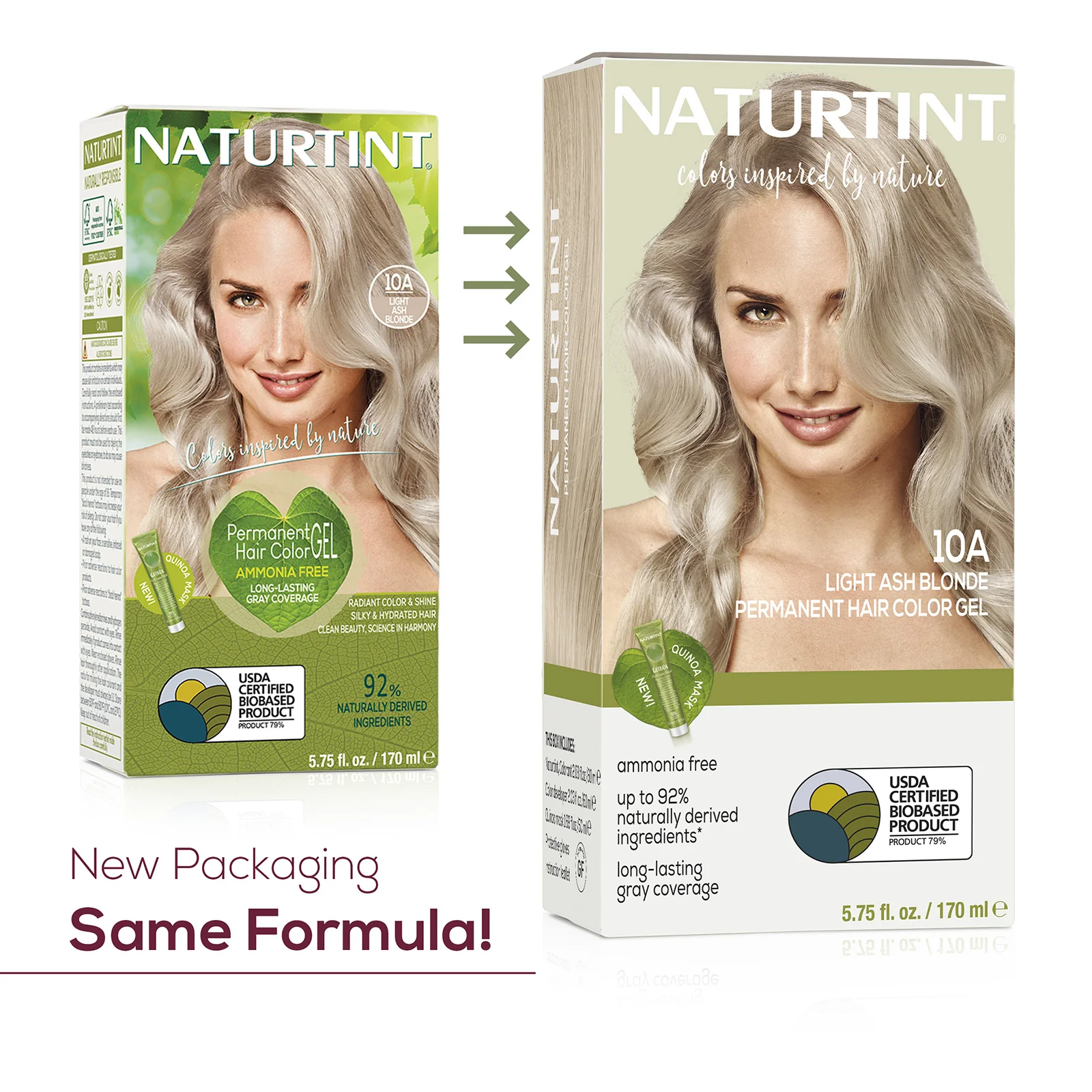 Naturtint Permanent Hair Color 10A Light Ash Blonde (Packaging may vary) - Image 6