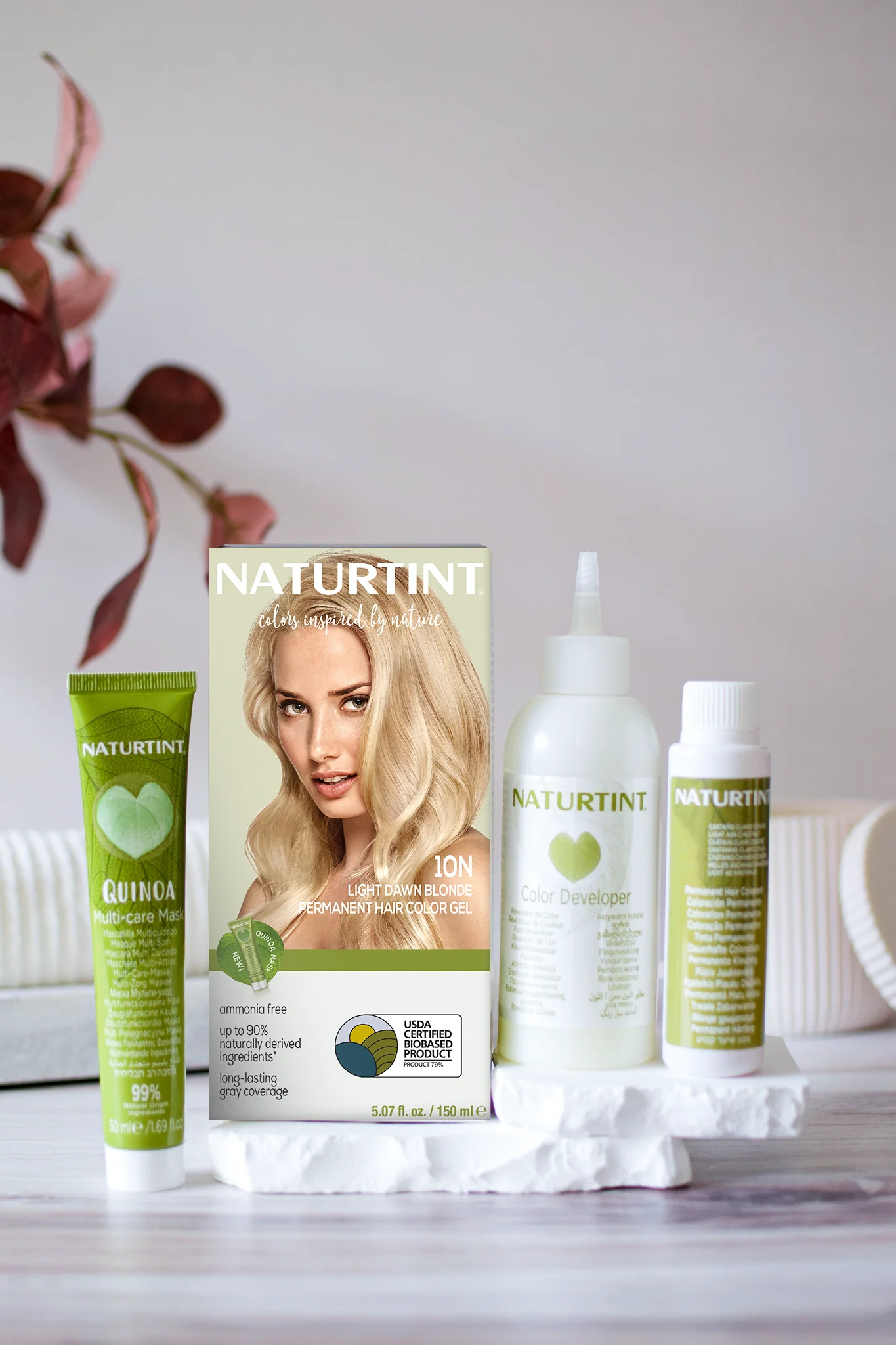 Naturtint Permanent Hair Color 10N Light Dawn Blonde (Packaging may vary) - Image 3