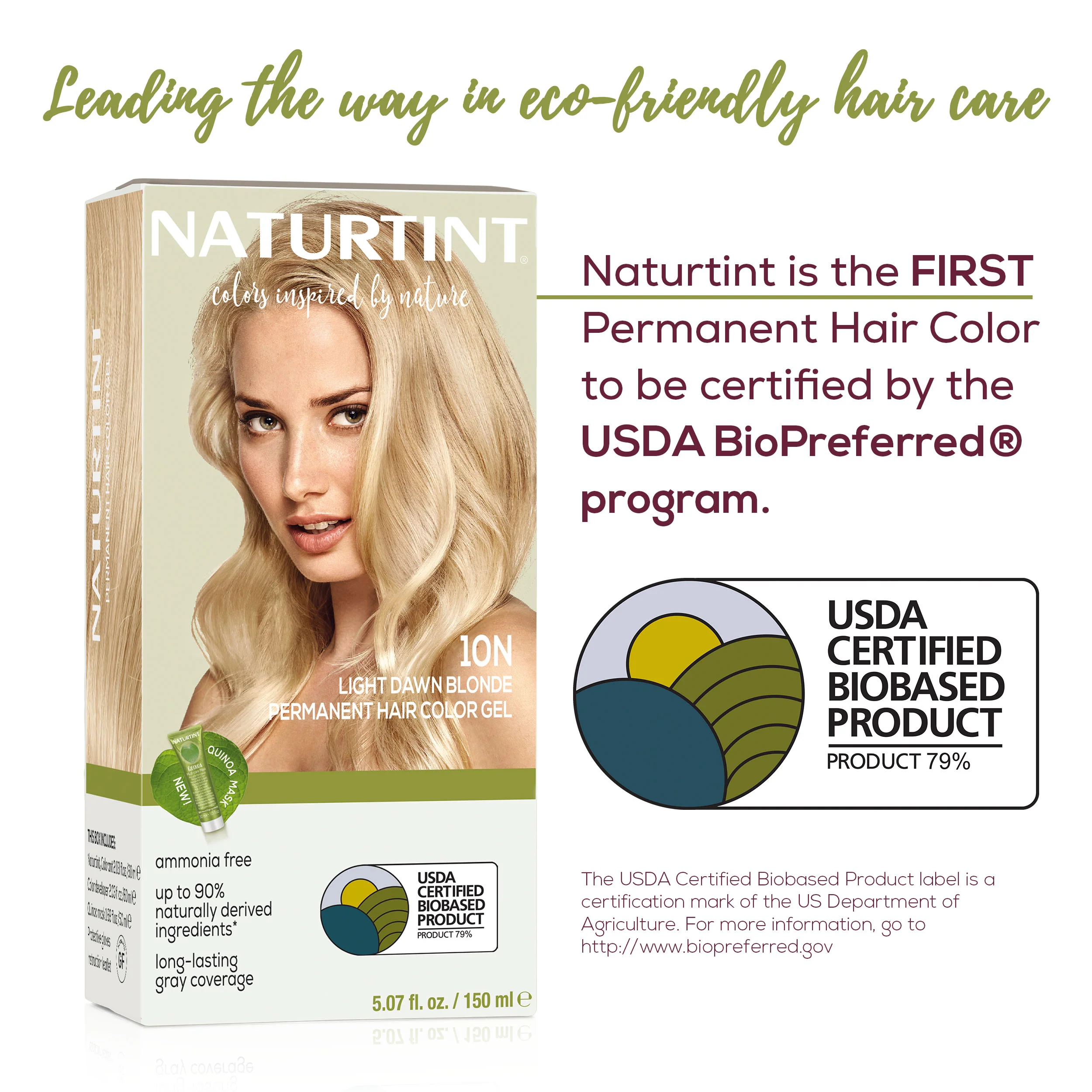 Naturtint Permanent Hair Color 10N Light Dawn Blonde (Packaging may vary) - Image 4