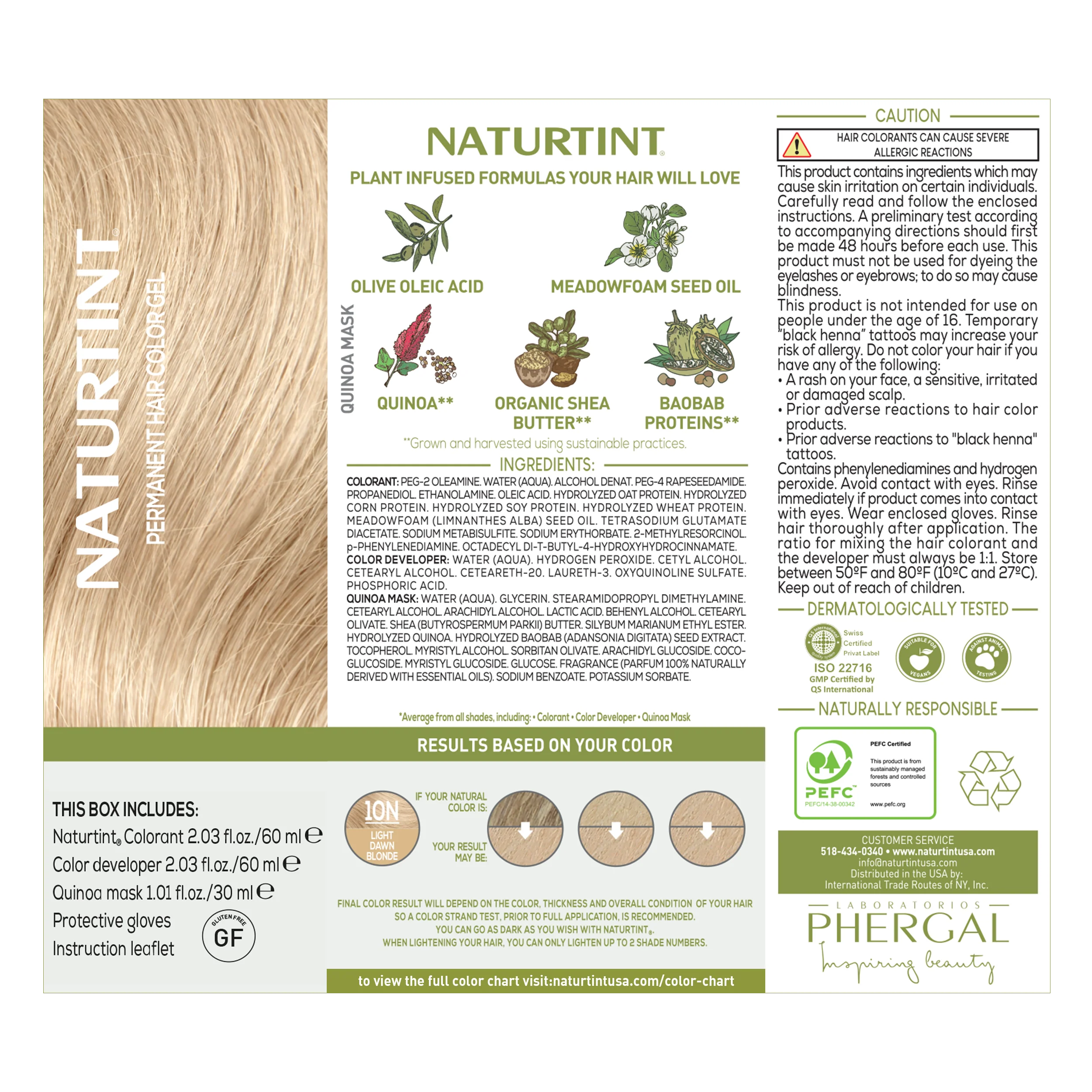 Naturtint Permanent Hair Color 10N Light Dawn Blonde (Packaging may vary) - Image 8