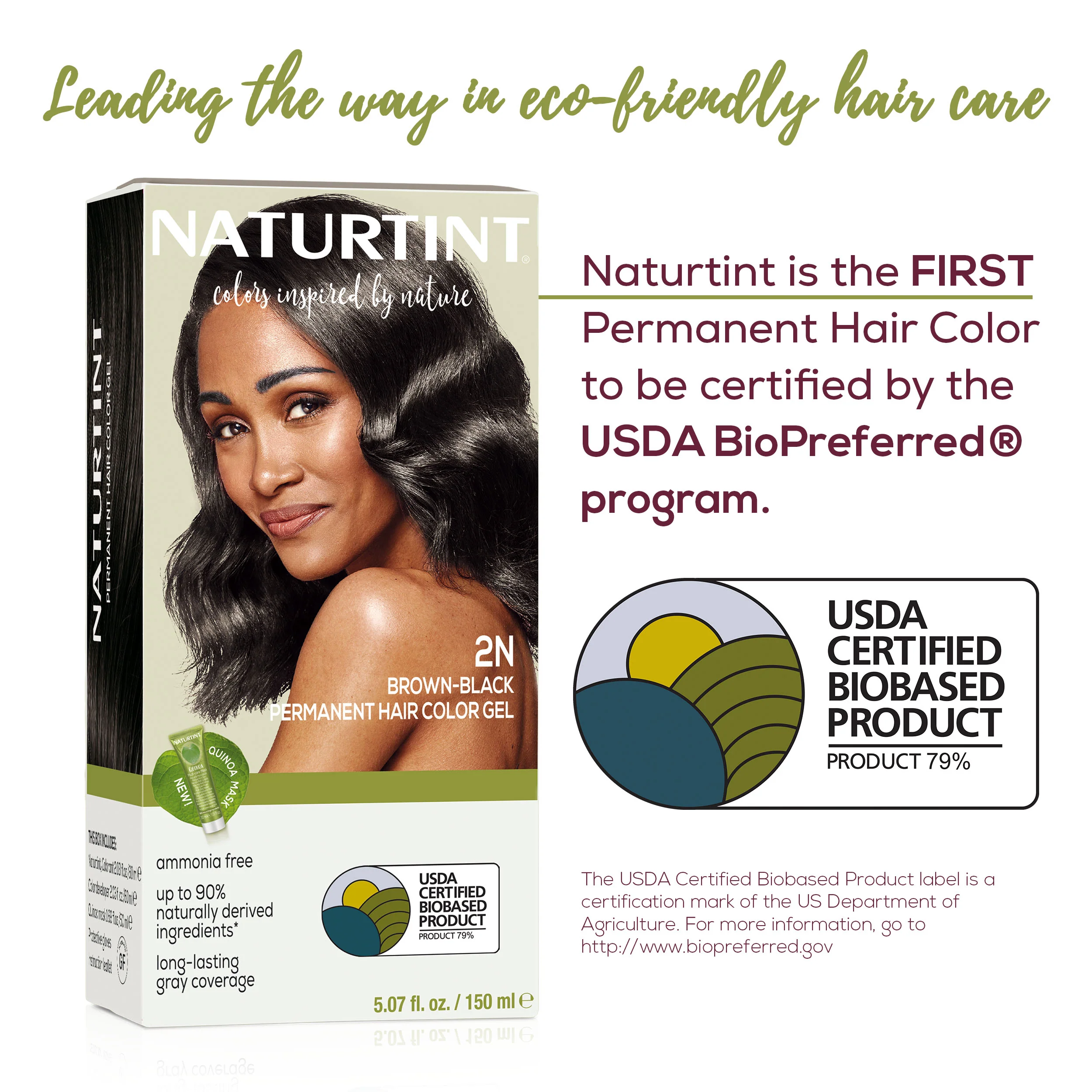 Naturtint Permanent Hair Color 2N Brown Black (Packaging may vary) - Image 4