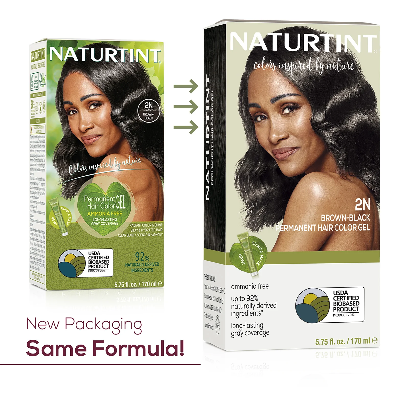 Naturtint Permanent Hair Color 2N Brown Black (Packaging may vary) - Image 6