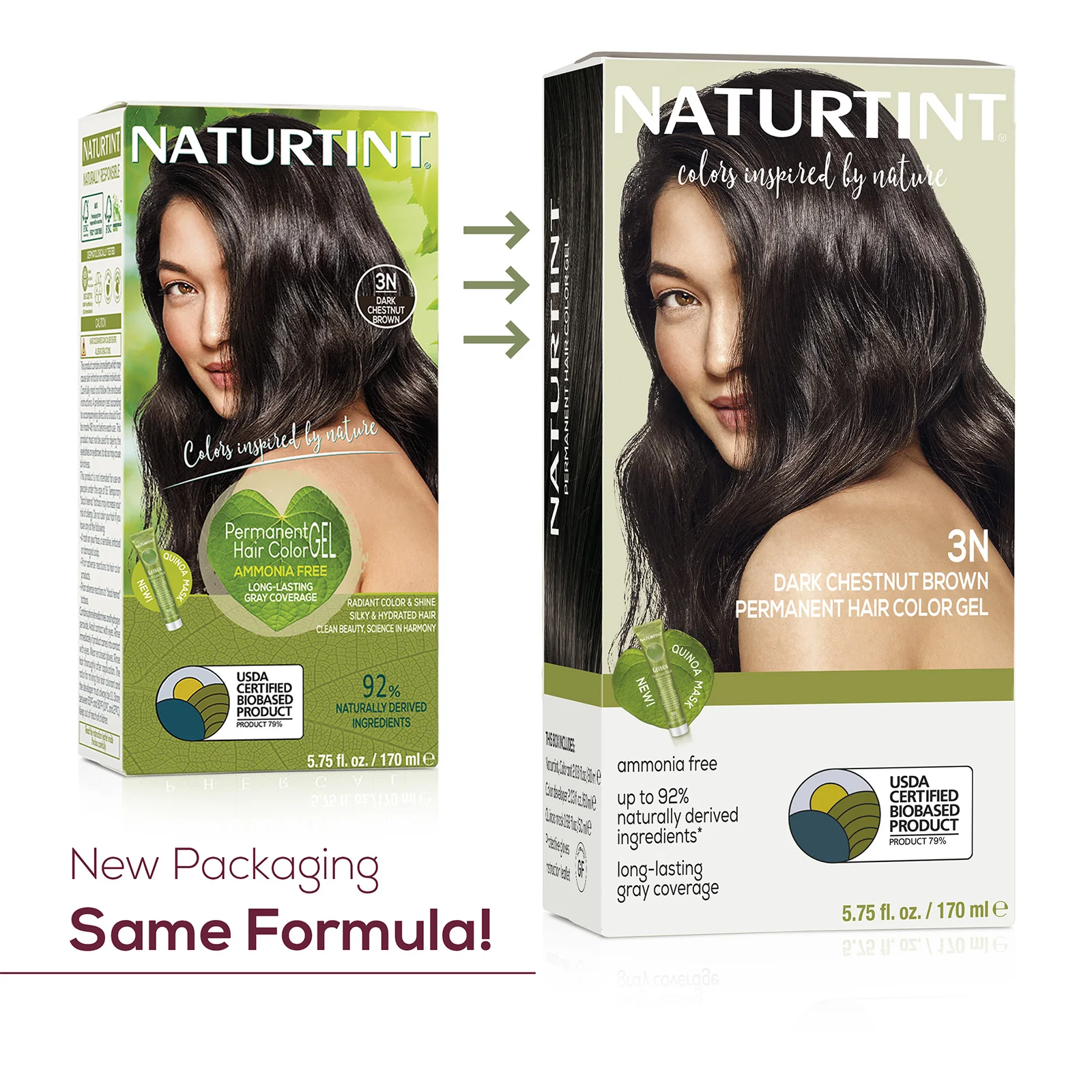 Naturtint Permanent Hair Color 3N Dark Chestnut Brown (Packaging may vary) - Image 6