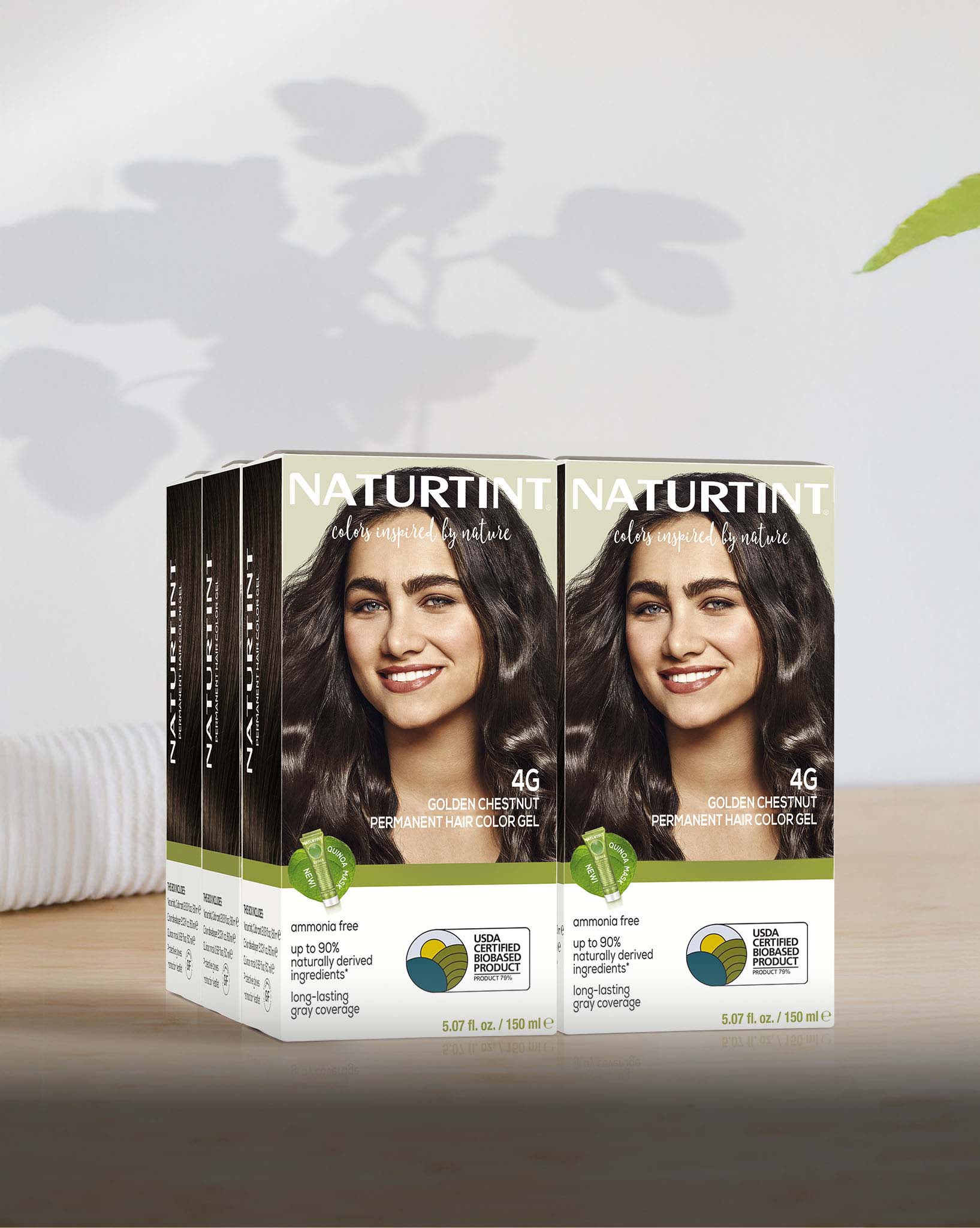 Naturtint Permanent Hair Color 4G Golden Chestnut (Packaging may vary) - Image 10