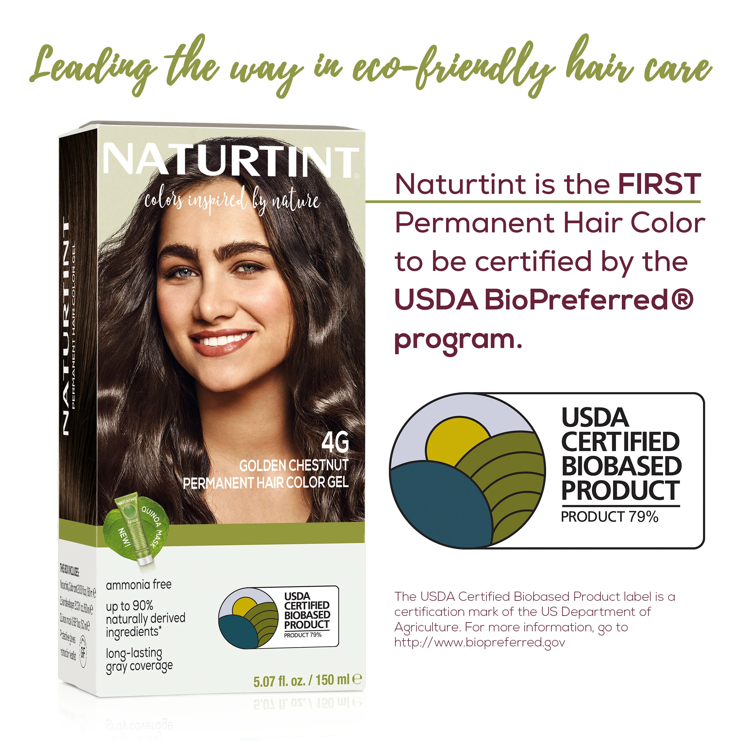 Naturtint Permanent Hair Color 4G Golden Chestnut (Packaging may vary) - Image 4