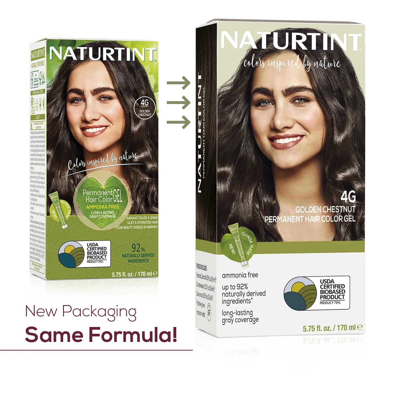 Naturtint Permanent Hair Color 4G Golden Chestnut (Packaging may vary) - Image 6