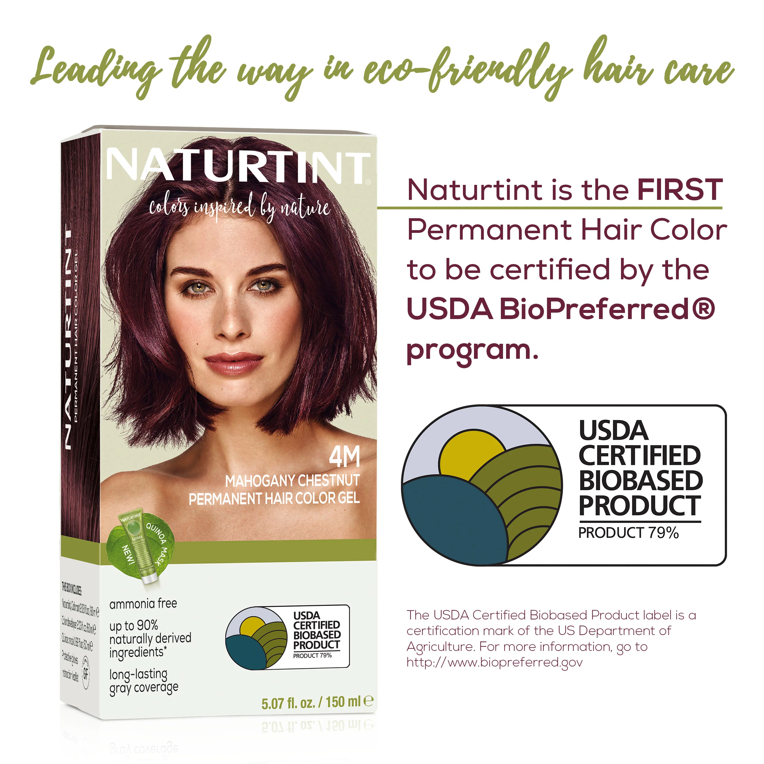 Naturtint Permanent Hair Color 4M Mahogany Chestnut (Packaging may vary) - Image 4