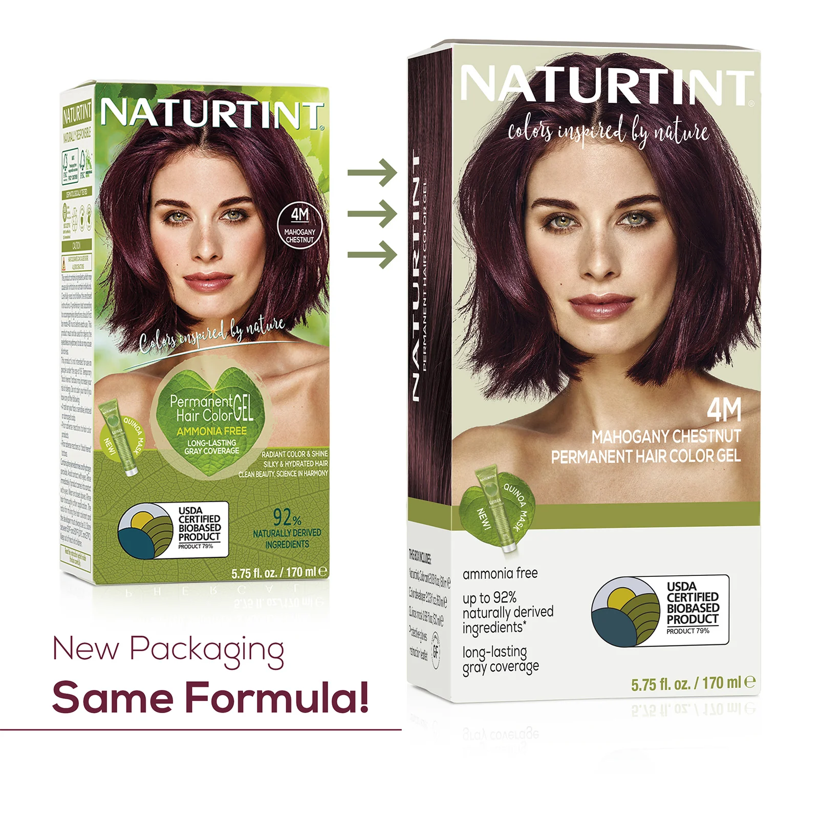 Naturtint Permanent Hair Color 4M Mahogany Chestnut (Packaging may vary) - Image 6