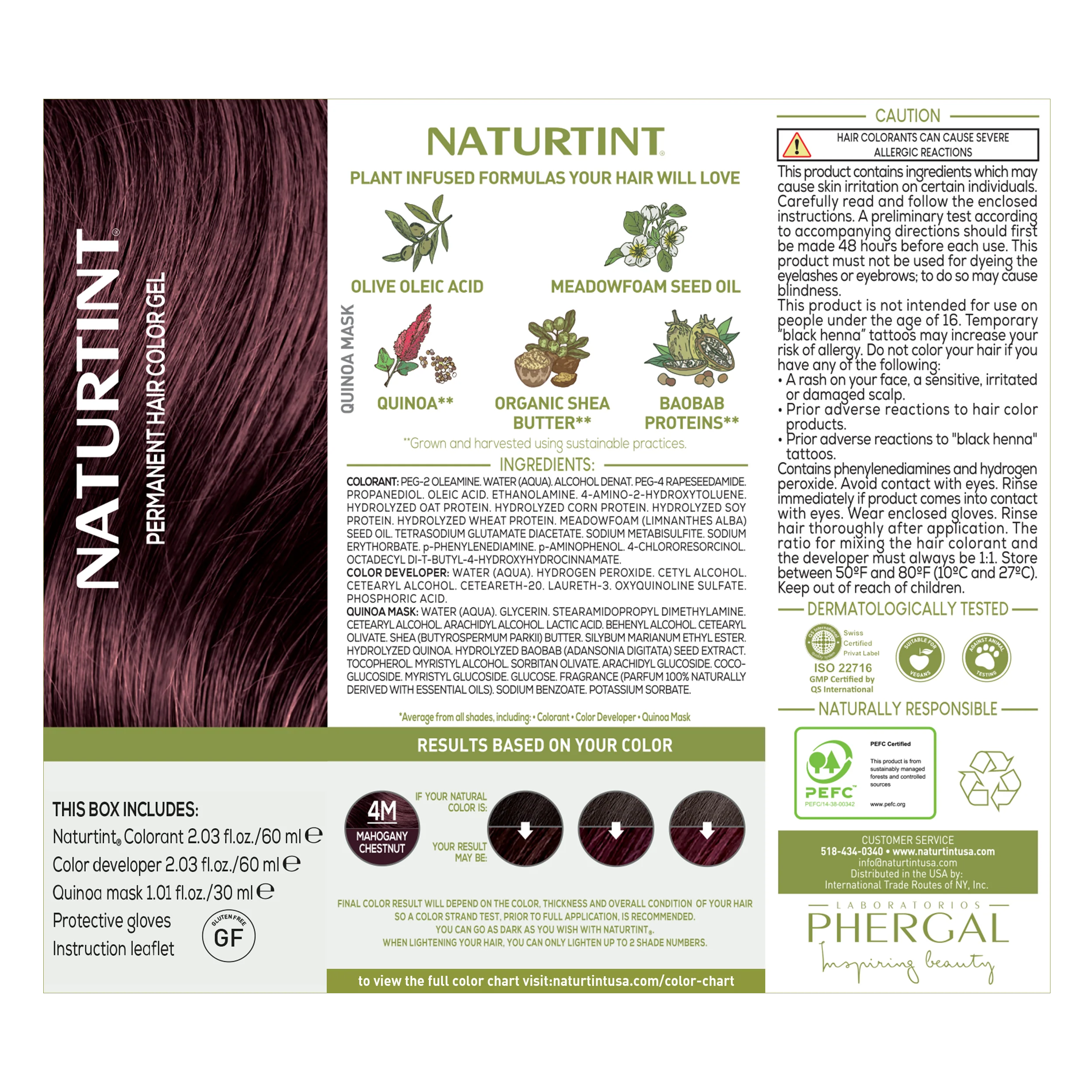Naturtint Permanent Hair Color 4M Mahogany Chestnut (Packaging may vary) - Image 8
