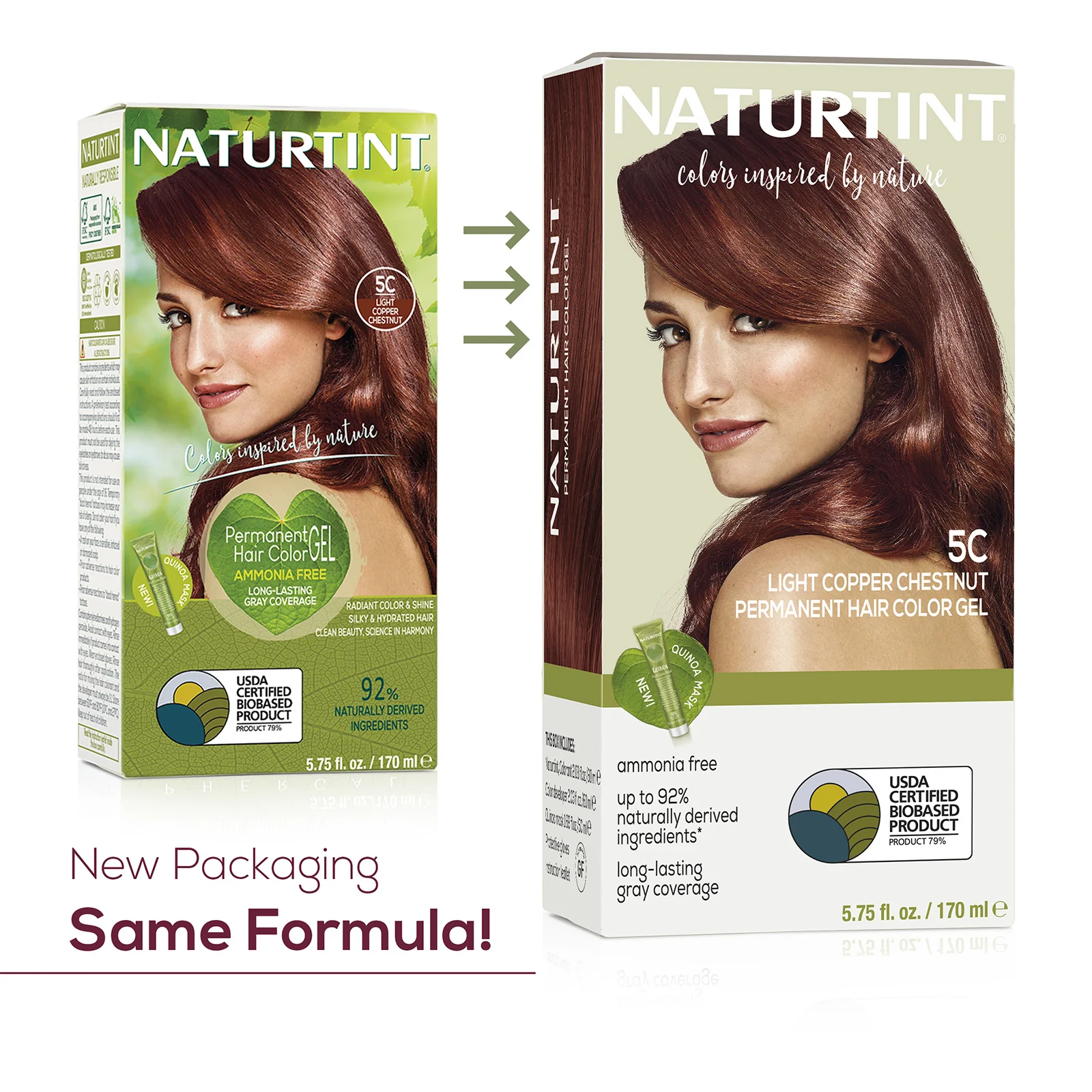 Naturtint Permanent Hair Color 5C Light Copper Chestnut (Packaging may vary) - Image 6