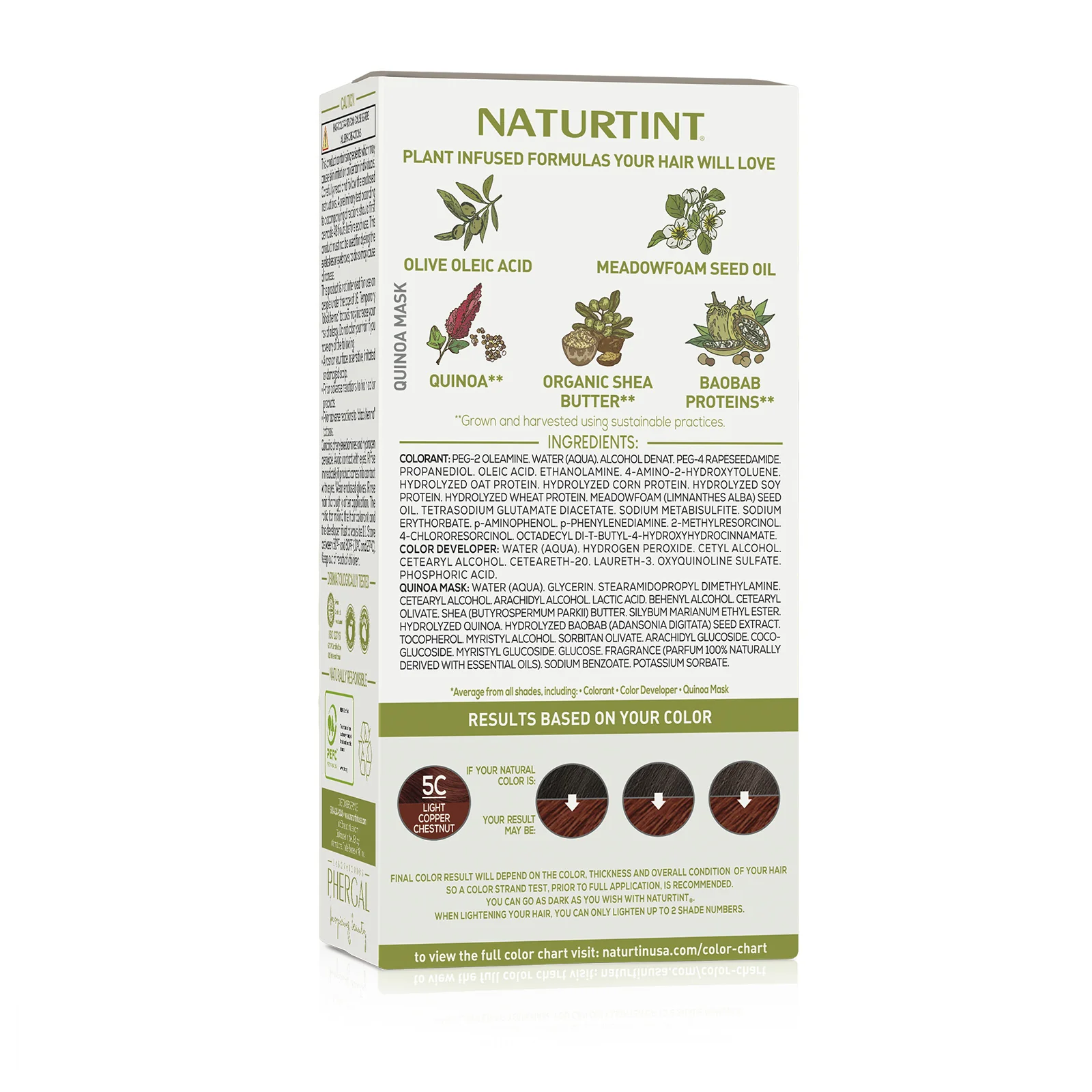 Naturtint Permanent Hair Color 5C Light Copper Chestnut (Packaging may vary) - Image 7