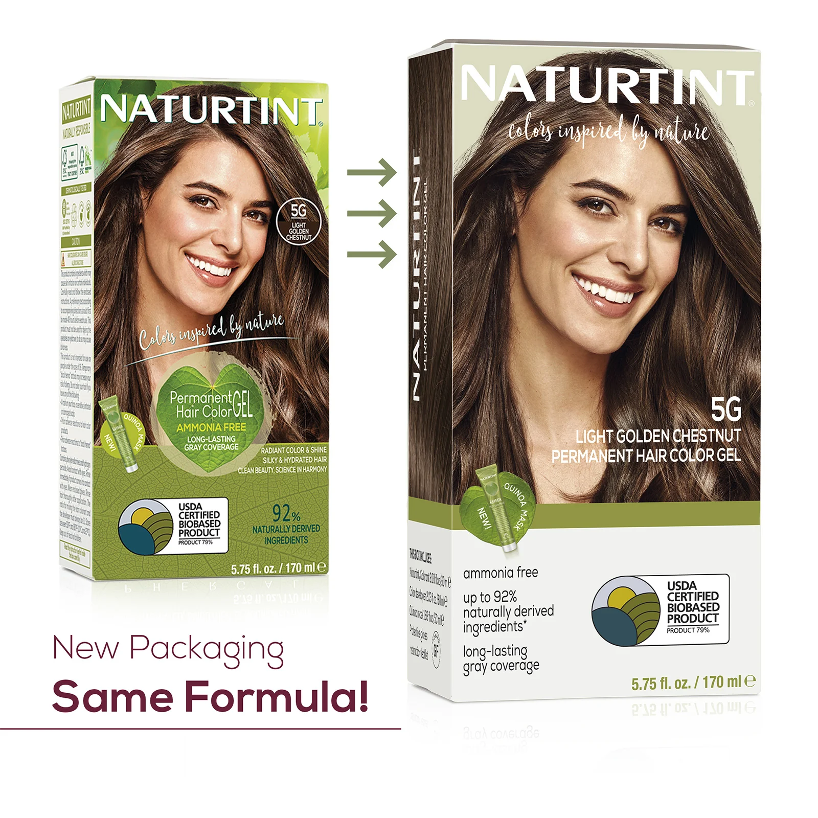 Naturtint Permanent Hair Color 5G Light Golden Chestnut (Packaging may vary) - Image 6