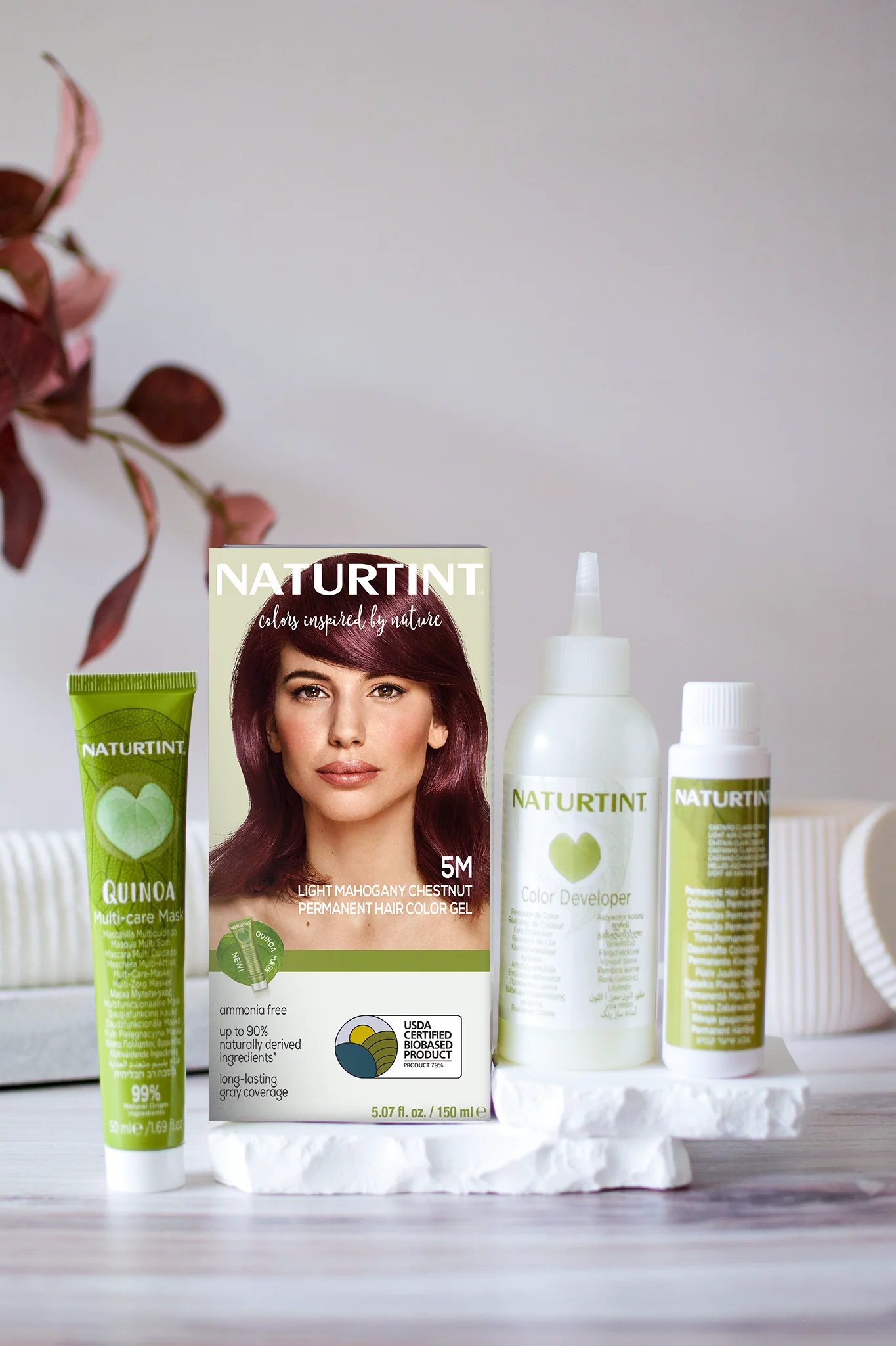 Naturtint Permanent Hair Color 5M Light Mahogany Chestnut (Packaging may vary) - Image 3