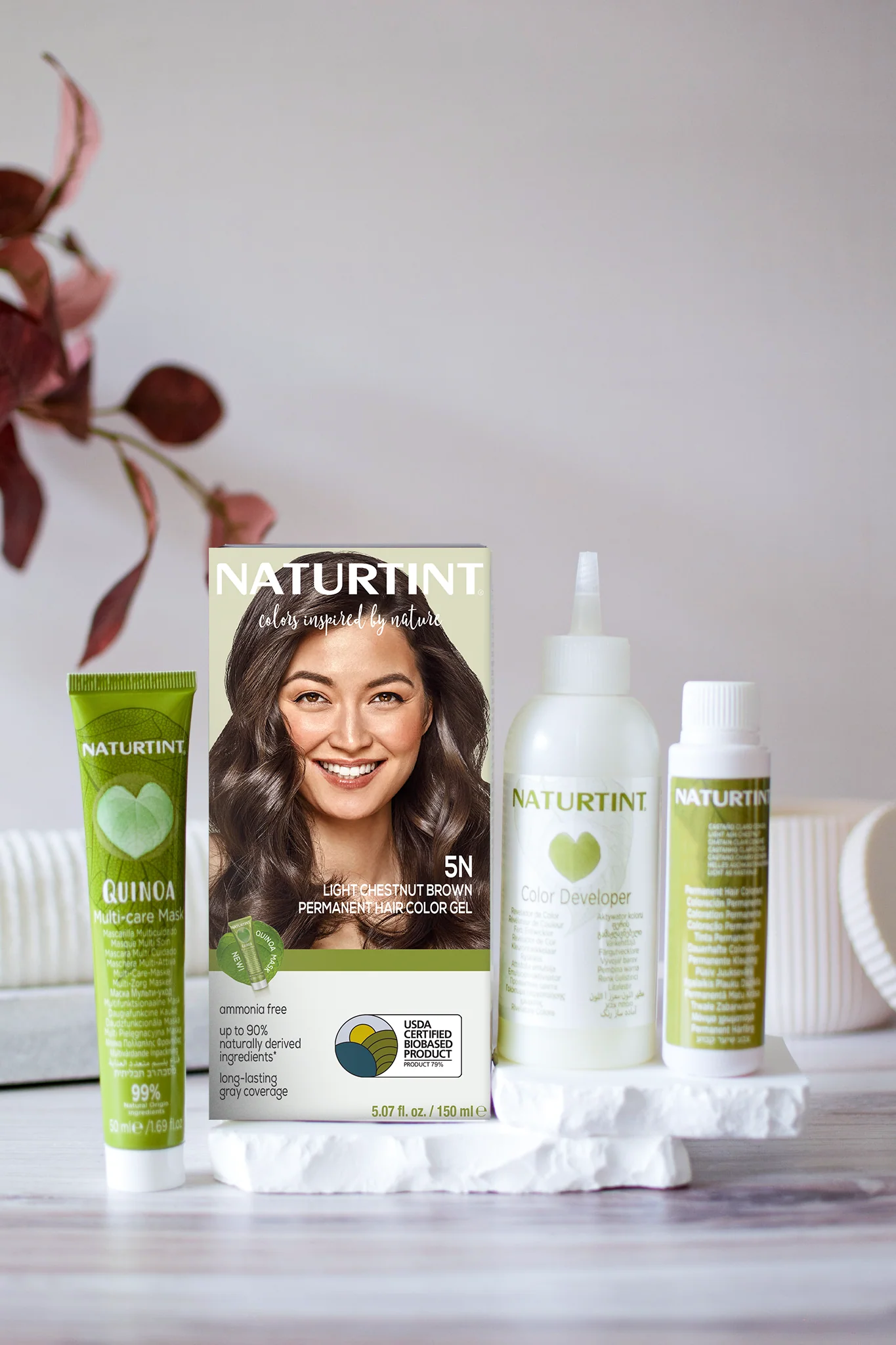 Naturtint Permanent Hair Color 5N Light Chestnut Brown (Packaging may vary) - Image 3