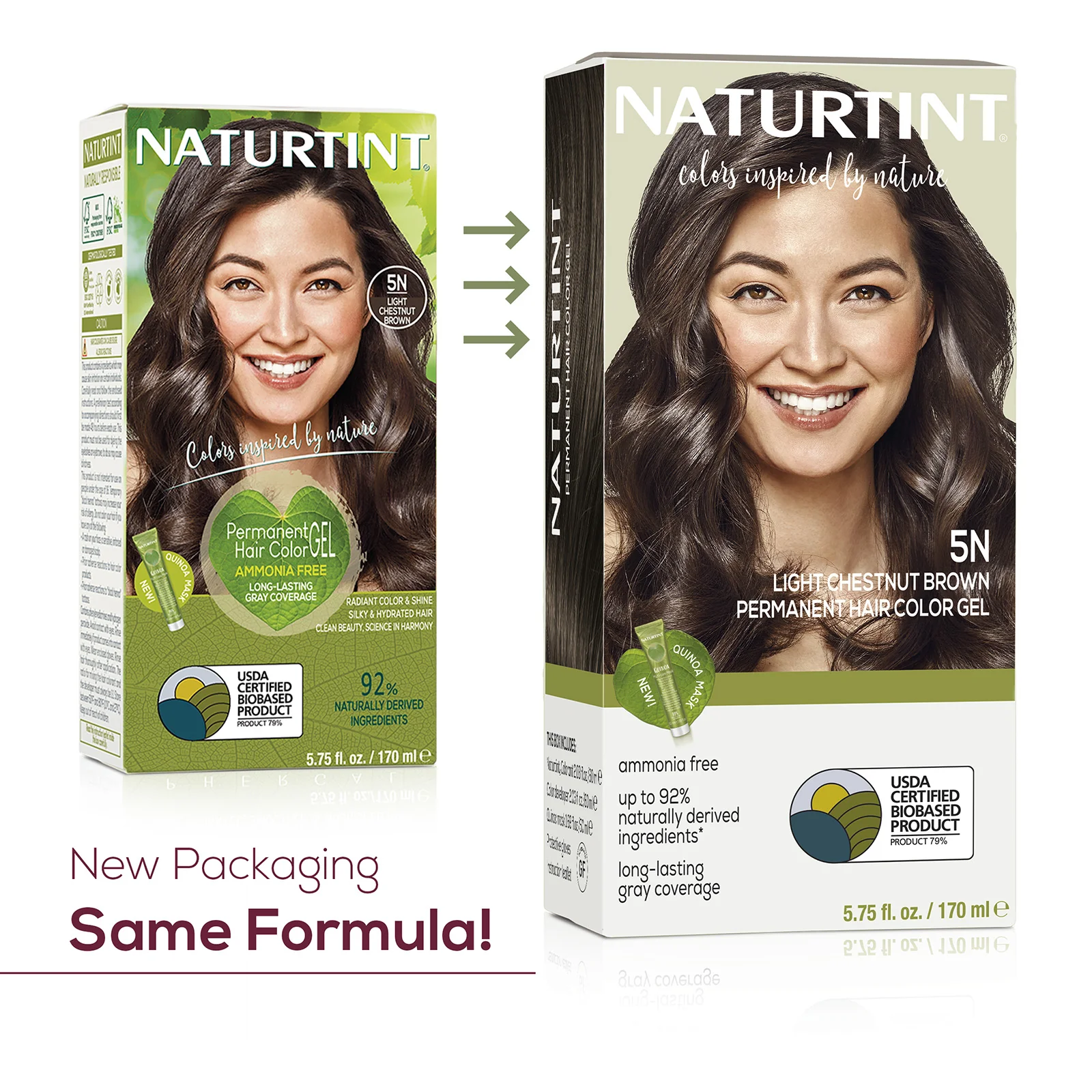 Naturtint Permanent Hair Color 5N Light Chestnut Brown (Packaging may vary) - Image 6