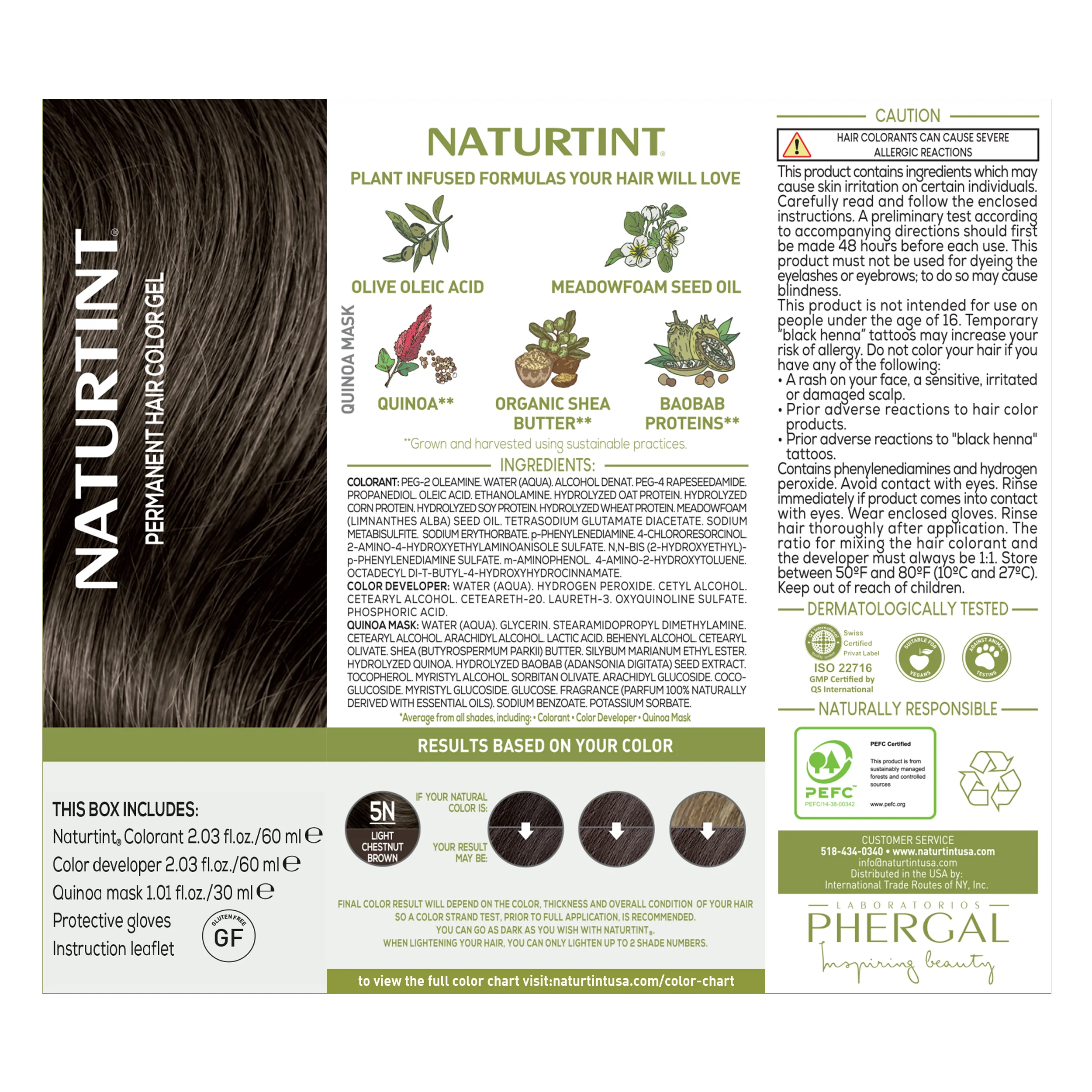 Naturtint Permanent Hair Color 5N Light Chestnut Brown (Packaging may vary) - Image 8
