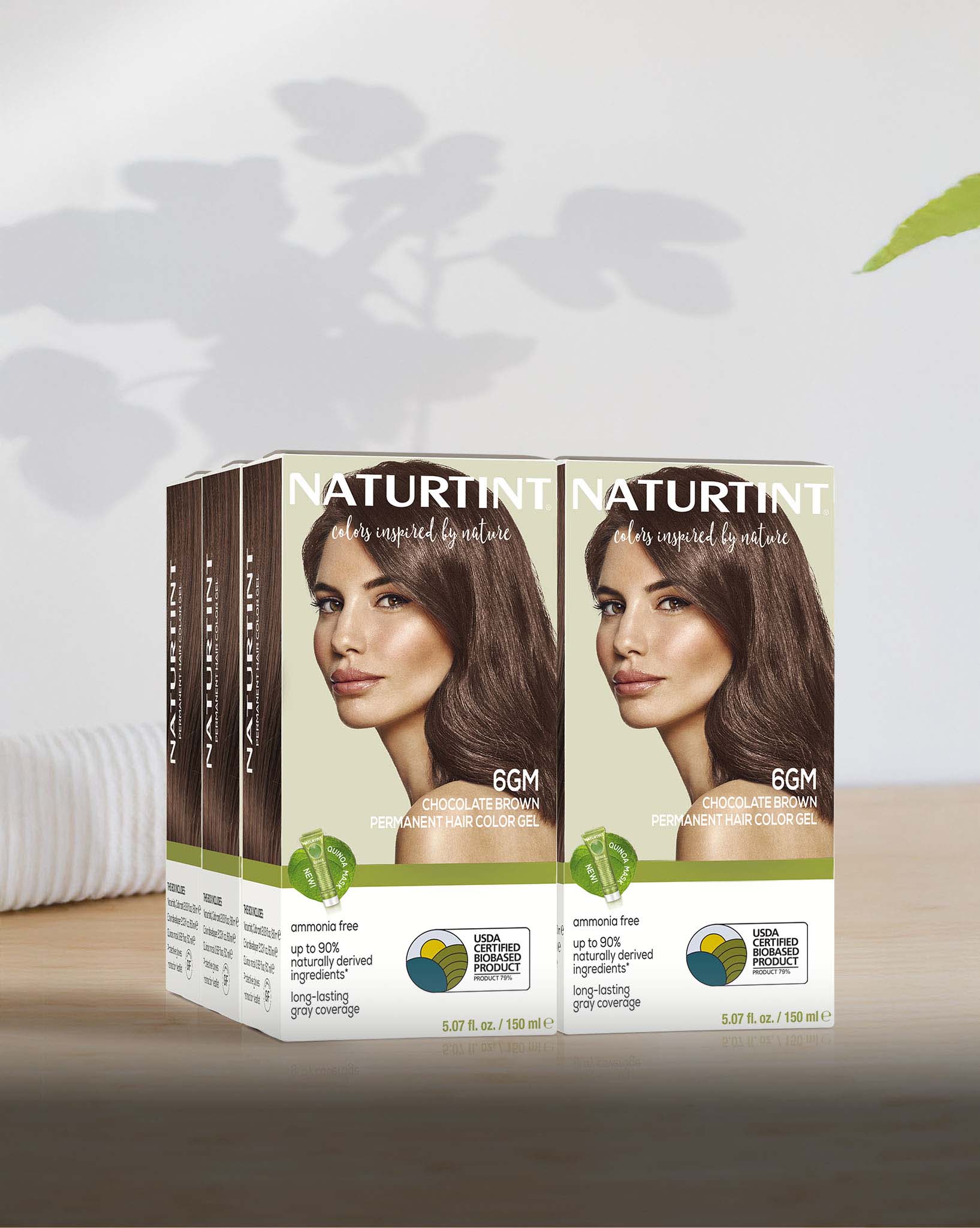 Naturtint Permanent Hair Color 6GM Chocolate Brown (Packaging may vary) - Image 10