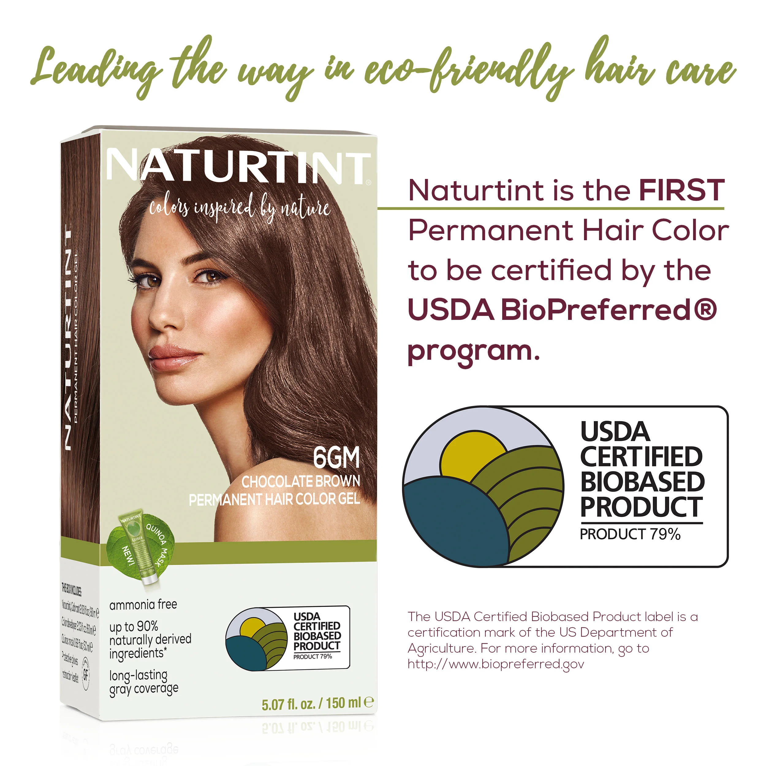 Naturtint Permanent Hair Color 6GM Chocolate Brown (Packaging may vary) - Image 4