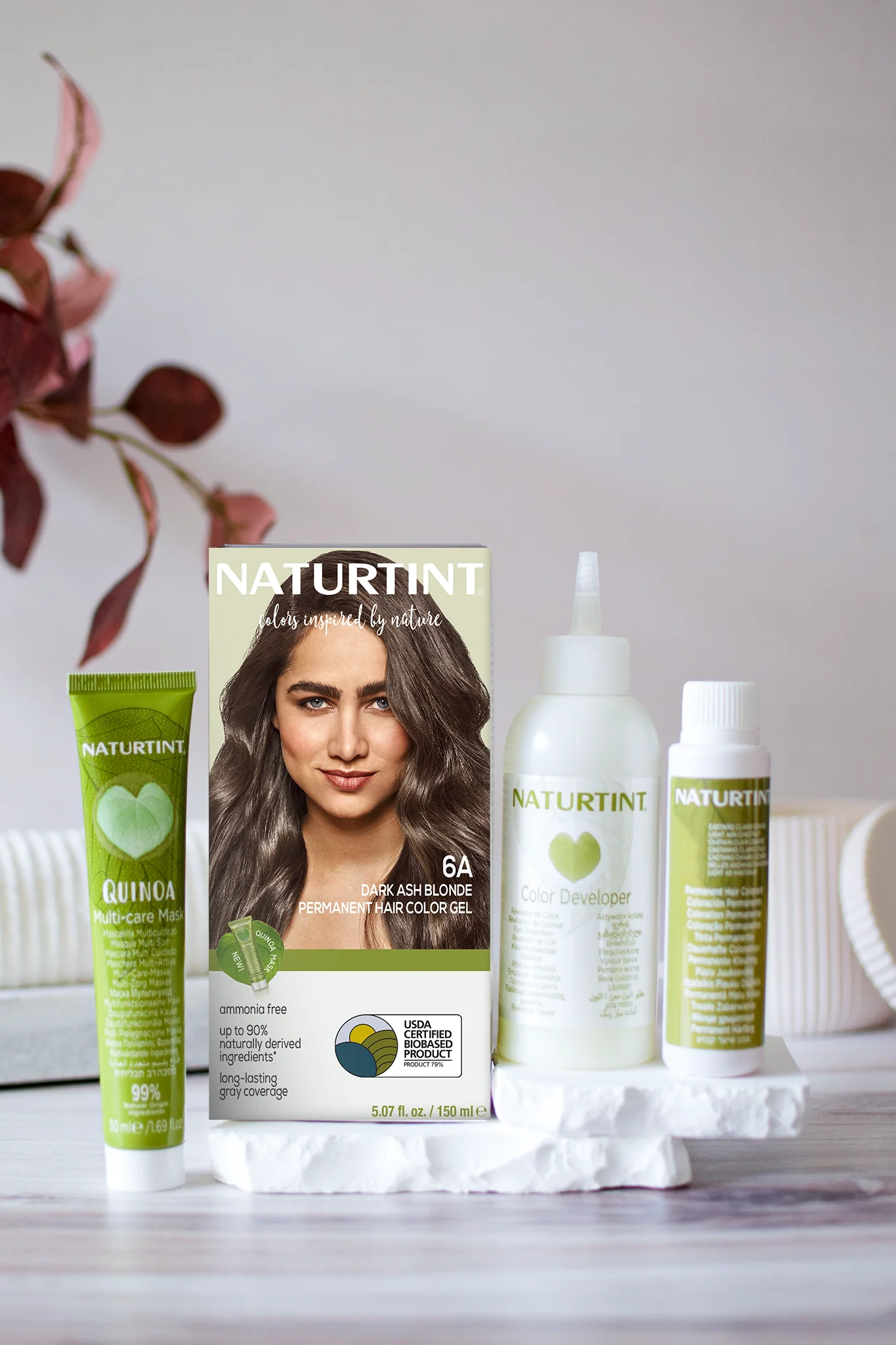 Naturtint Permanent Hair Color 6A Dark Ash Blonde (Packaging may vary) - Image 3
