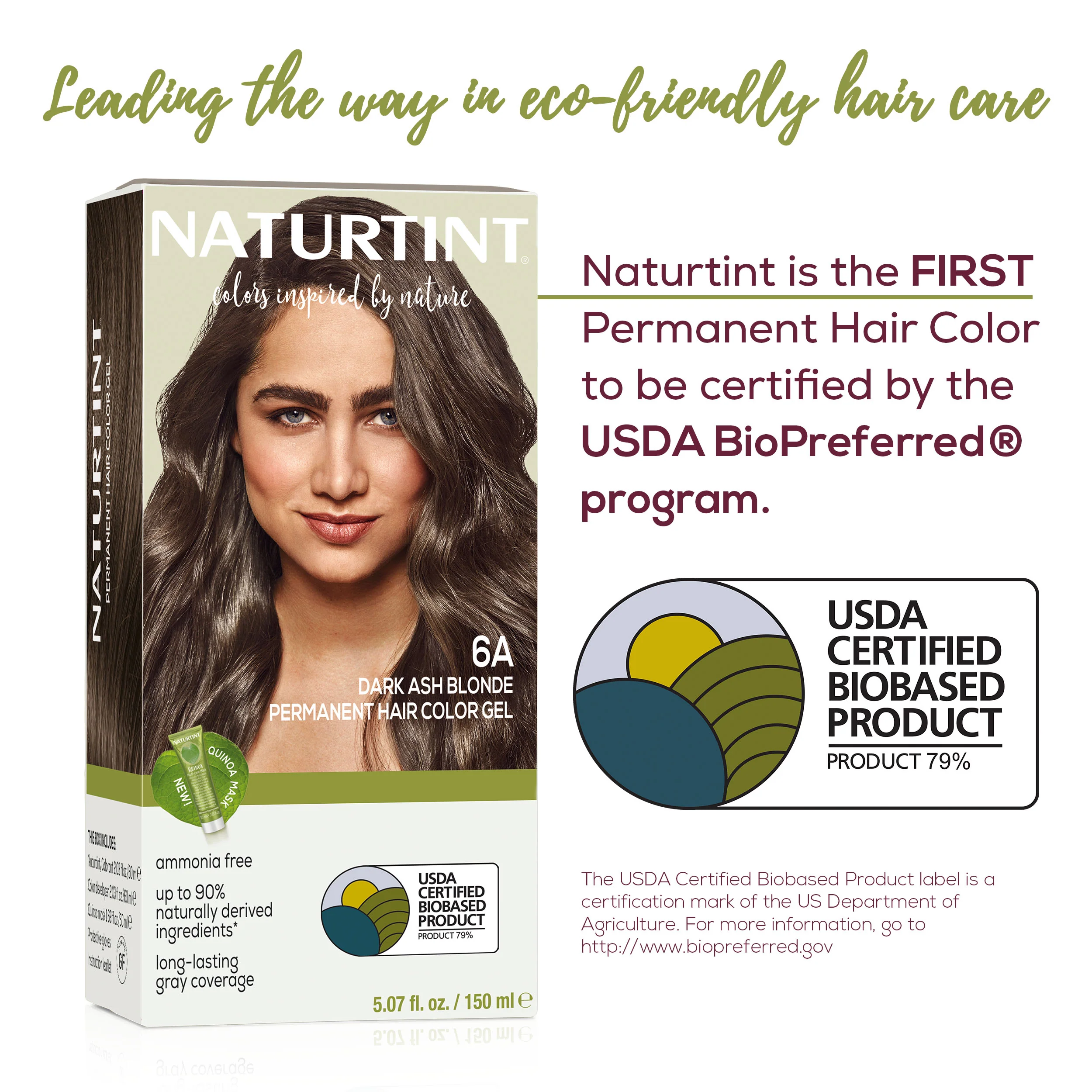 Naturtint Permanent Hair Color 6A Dark Ash Blonde (Packaging may vary) - Image 4