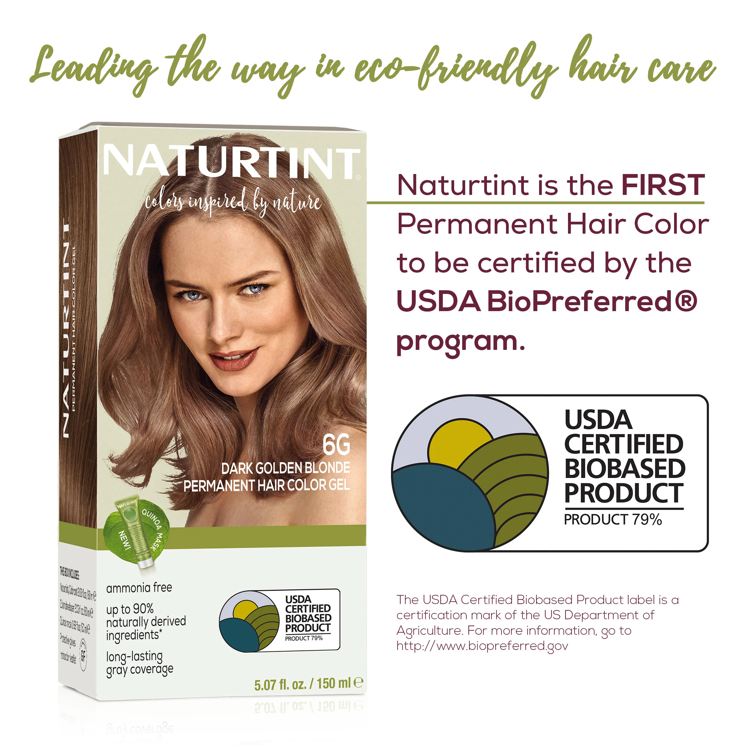 Naturtint Permanent Hair Color 6G Dark Golden Blonde (Packaging may vary) - Image 4
