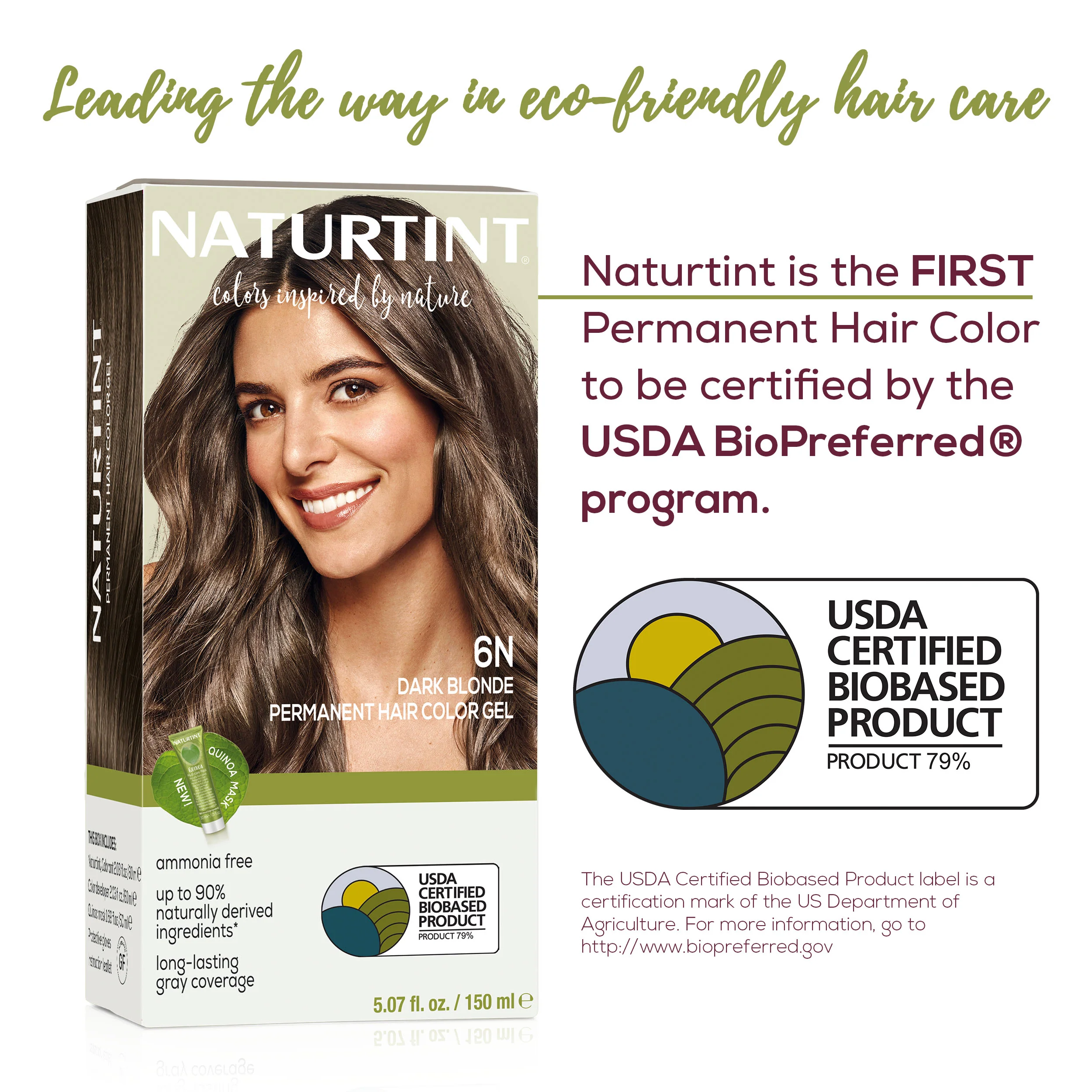 Naturtint Permanent Hair Color 6N Dark Blonde (Packaging may vary) - Image 4