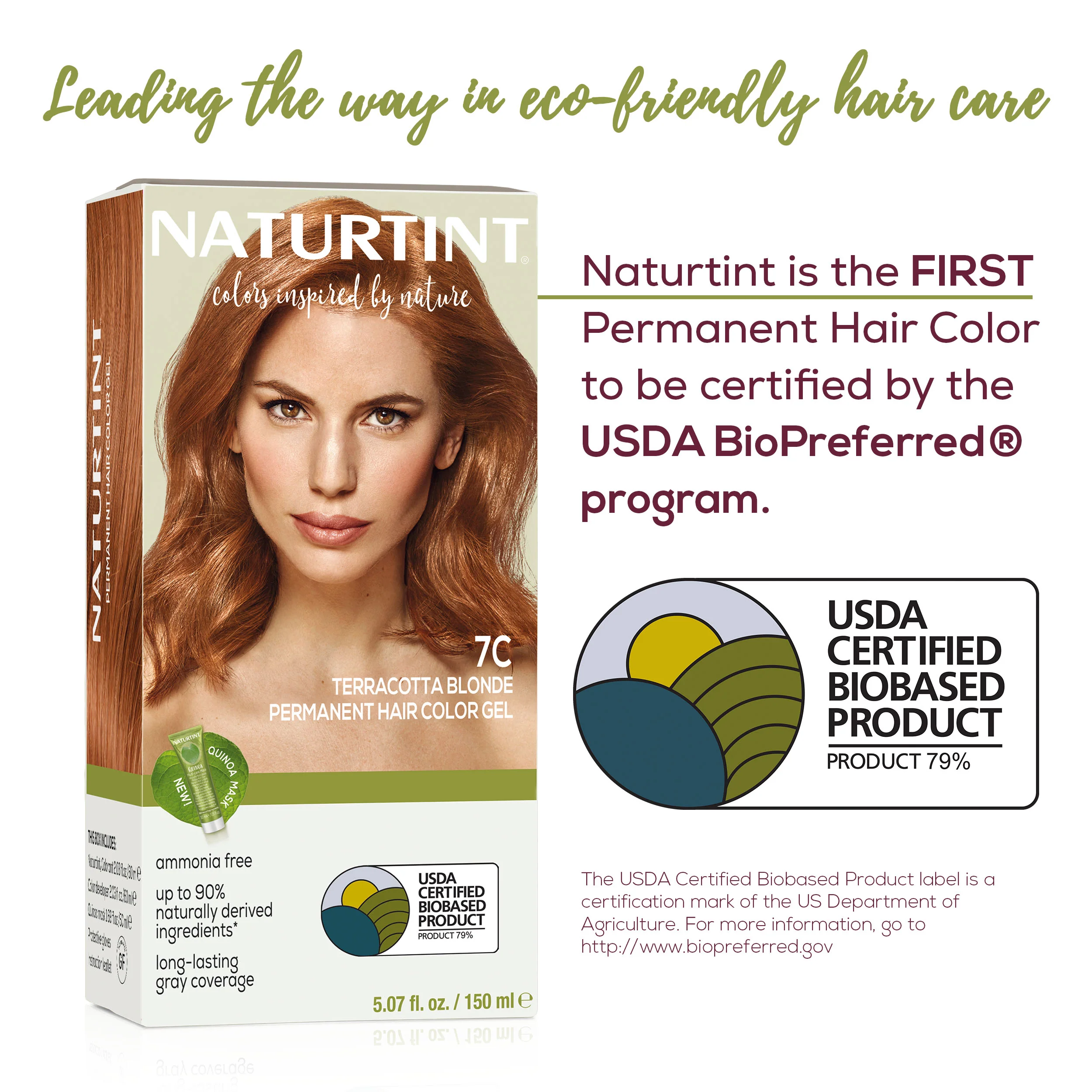 Naturtint Permanent Hair Color 7C Terracotta Blonde (Packaging may vary) - Image 4