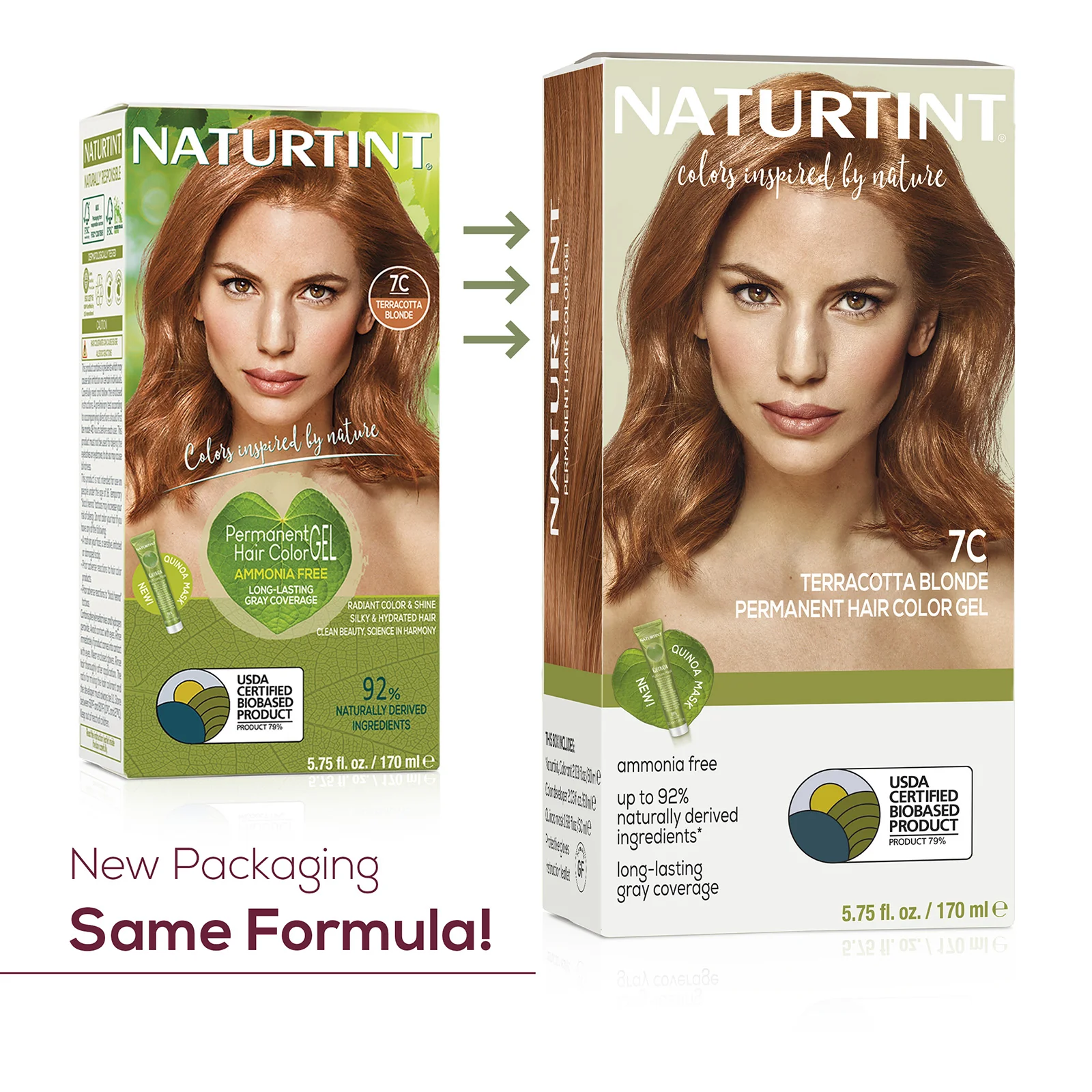 Naturtint Permanent Hair Color 7C Terracotta Blonde (Packaging may vary) - Image 6