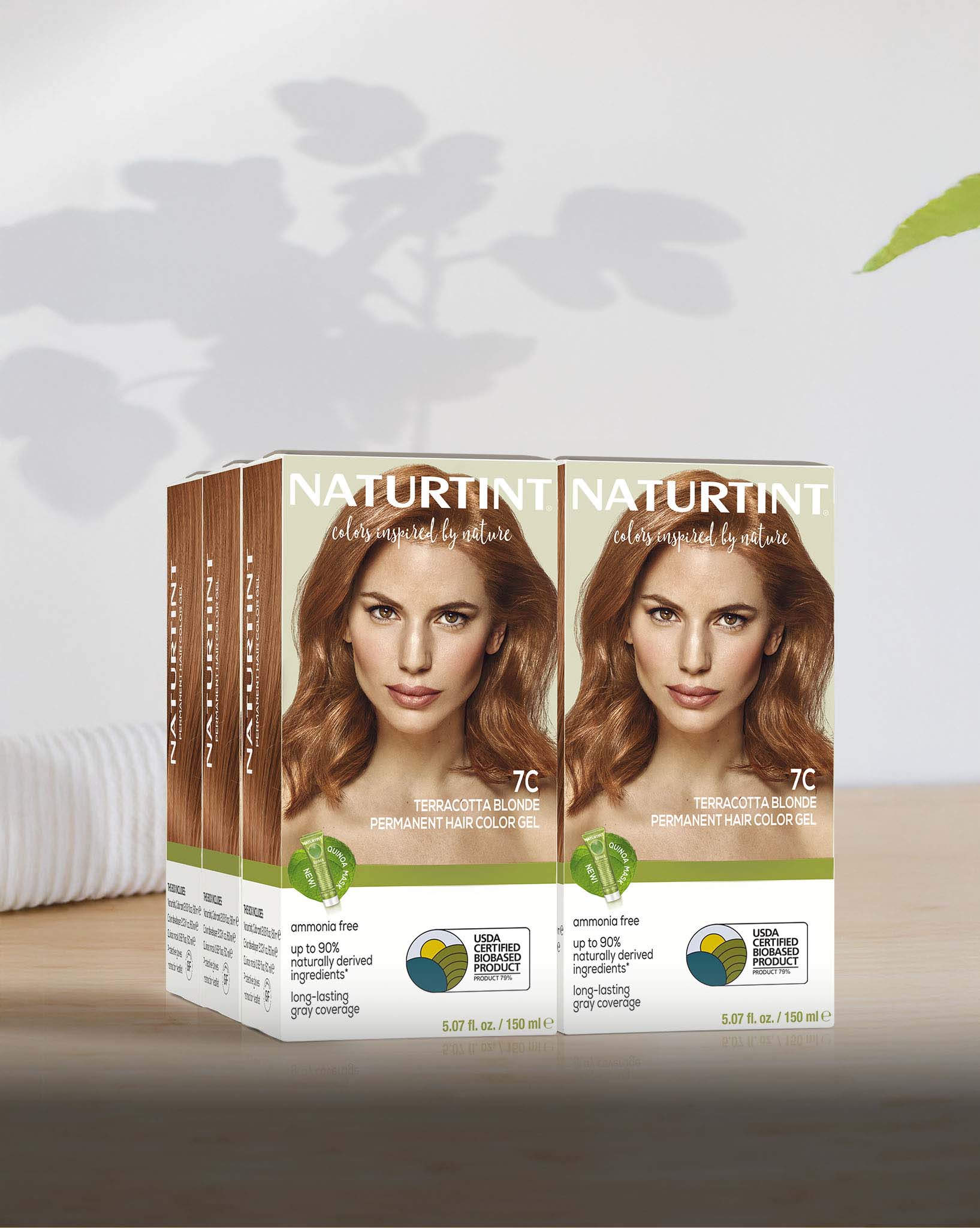 Naturtint Permanent Hair Color 7C Terracotta Blonde (Packaging may vary) - Image 9