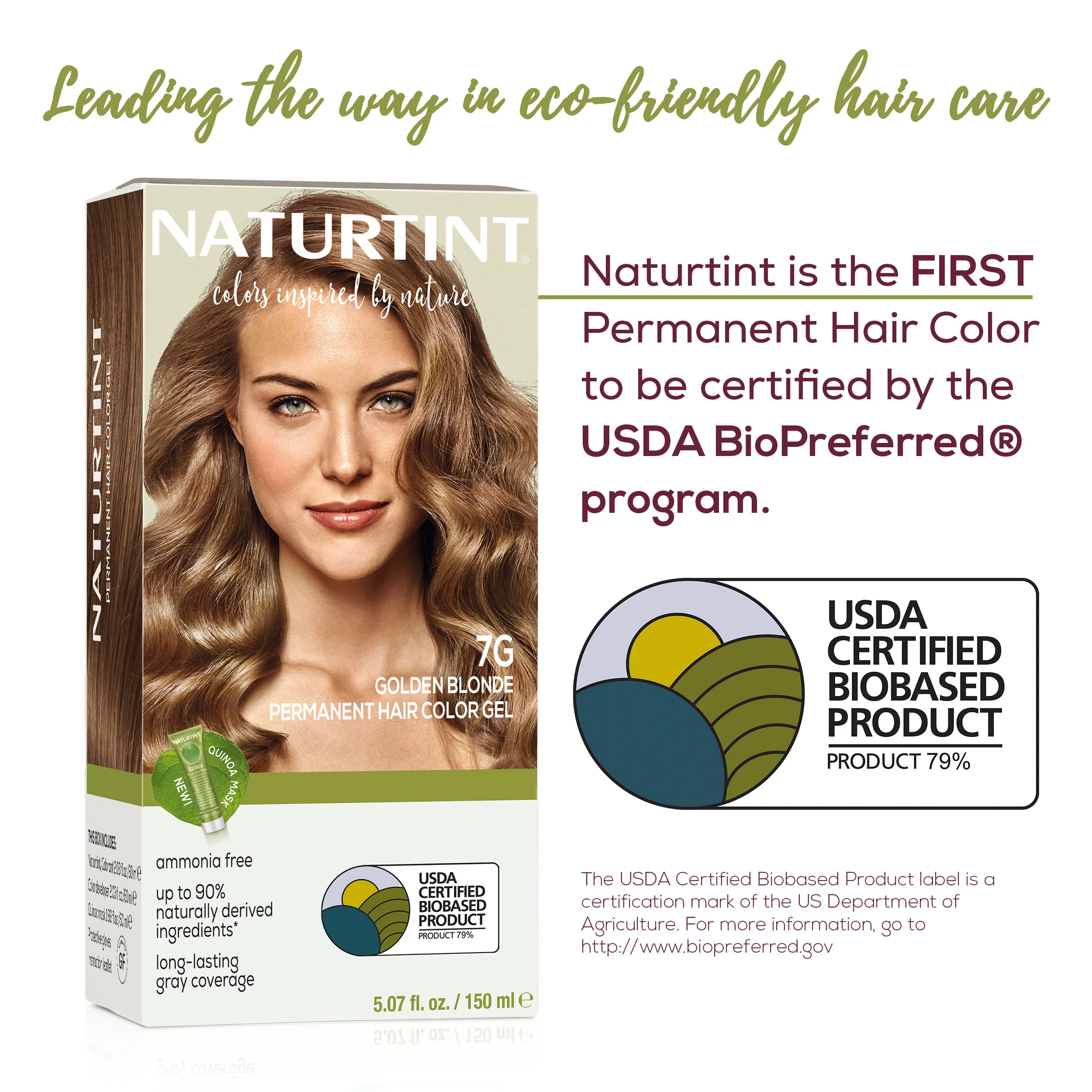 Naturtint Permanent Hair Color 7G Golden Blonde (Packaging may vary) - Image 4