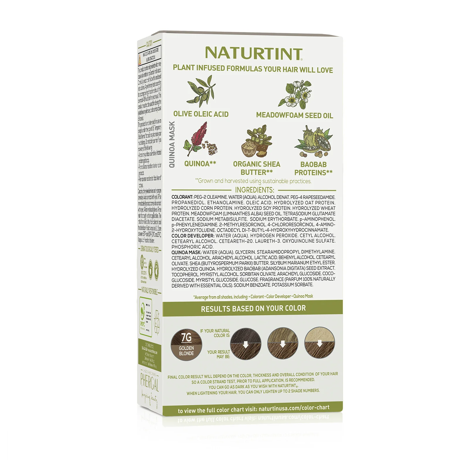 Naturtint Permanent Hair Color 7G Golden Blonde (Packaging may vary) - Image 7