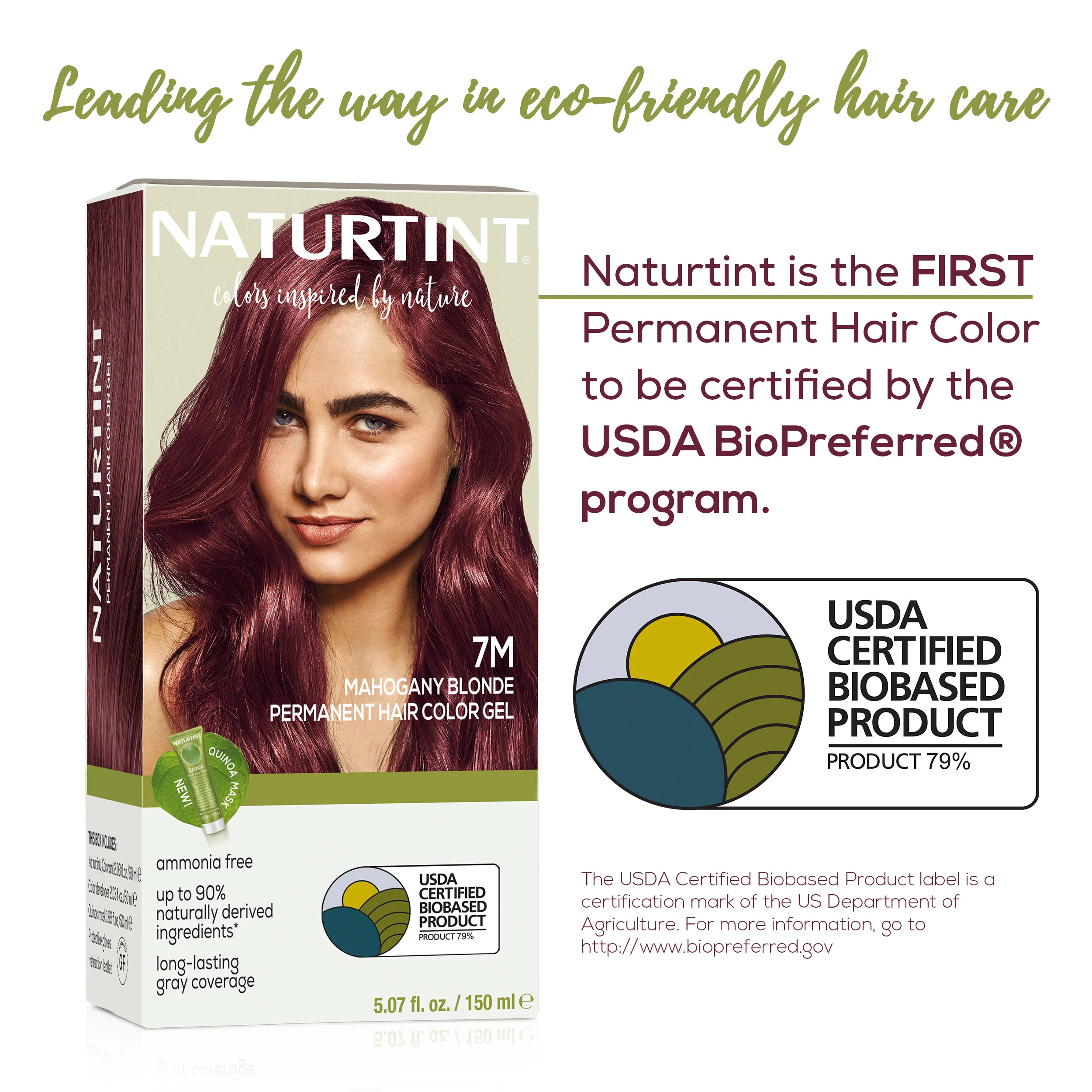 Naturtint Permanent Hair Color 7M Mahogany Blonde (Packaging may vary) - Image 4