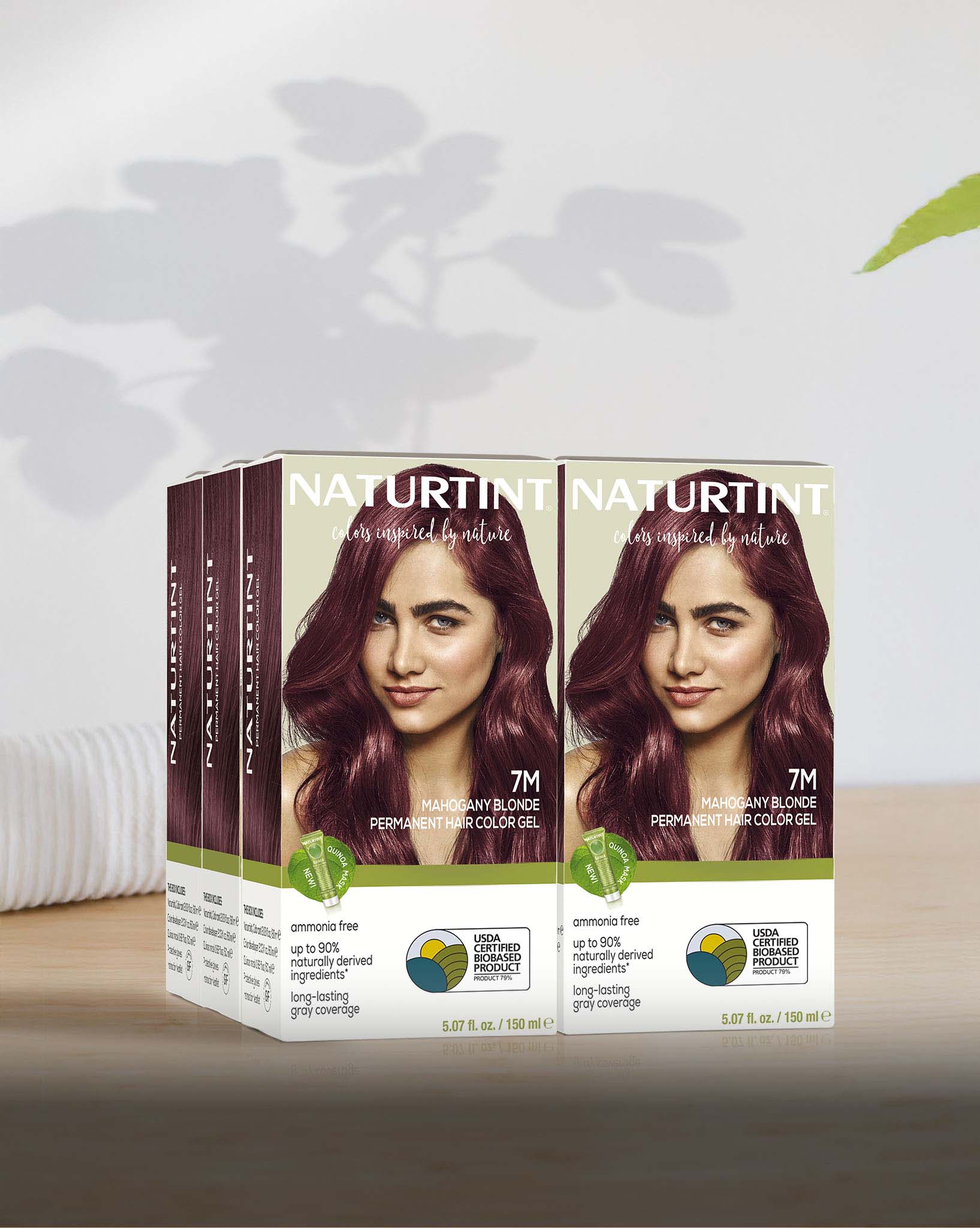 Naturtint Permanent Hair Color 7M Mahogany Blonde (Packaging may vary) - Image 9