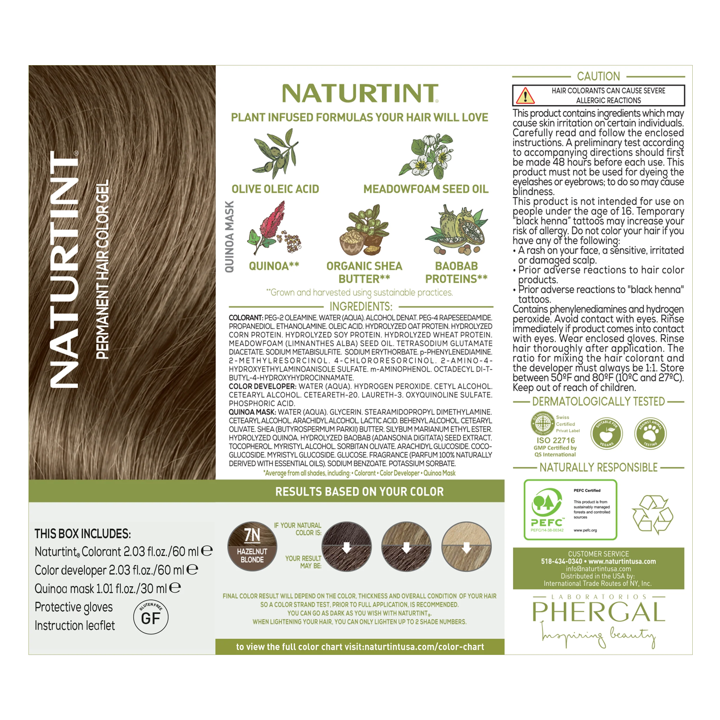 Naturtint Permanent Hair Color 7N Hazelnut Blonde (Packaging may vary) - Image 8