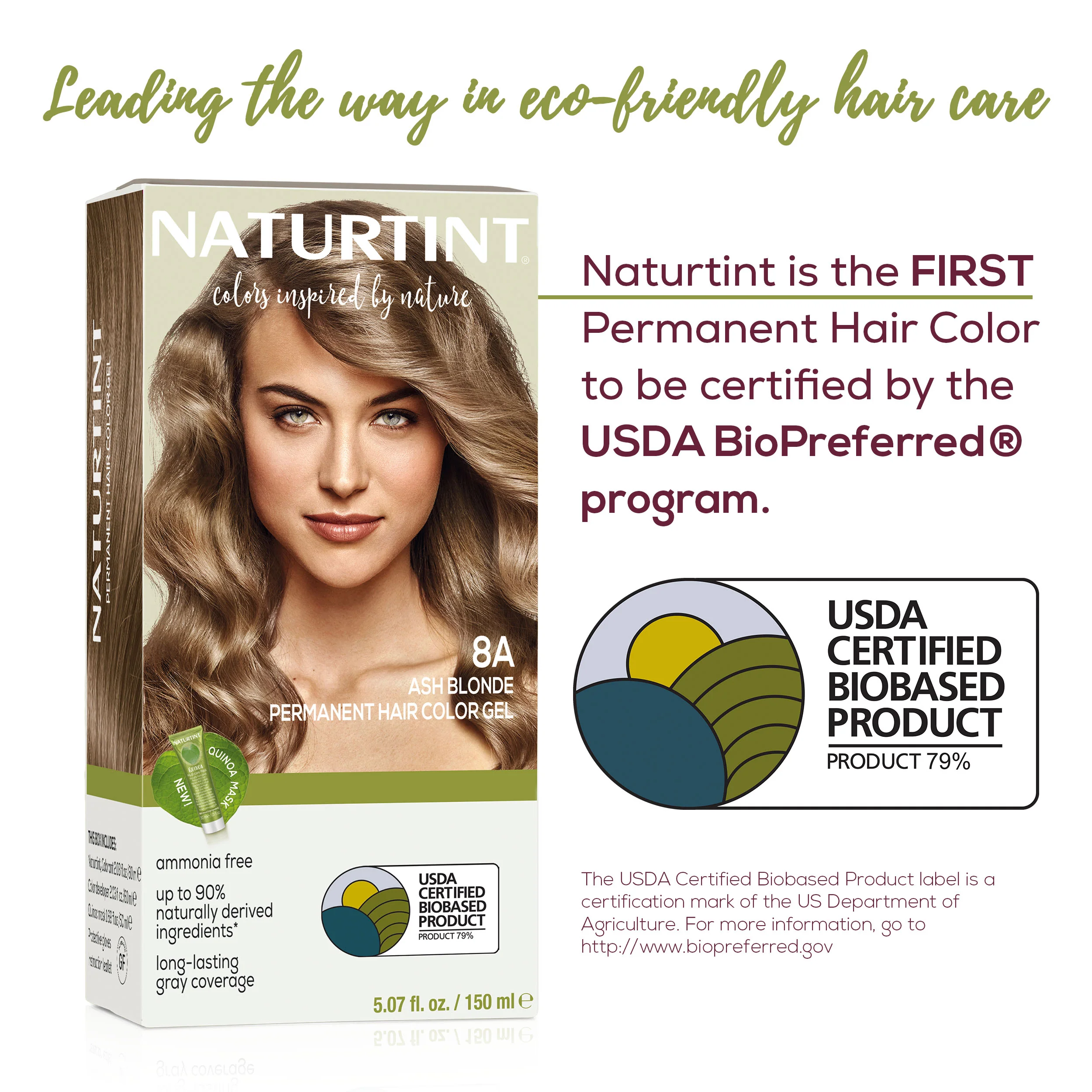 Naturtint Permanent Hair Color 8A Ash Blonde (Packaging may vary) - Image 4