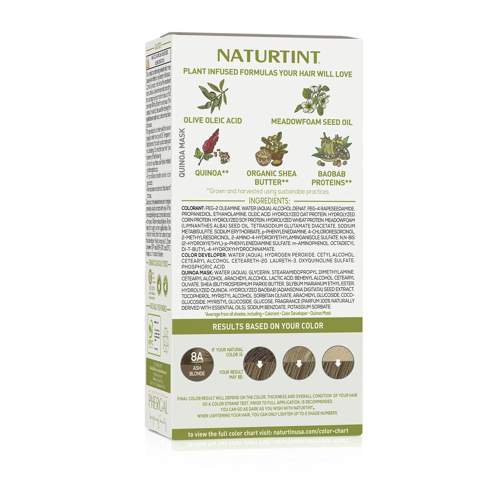 Naturtint Permanent Hair Color 8A Ash Blonde (Packaging may vary) - Image 7