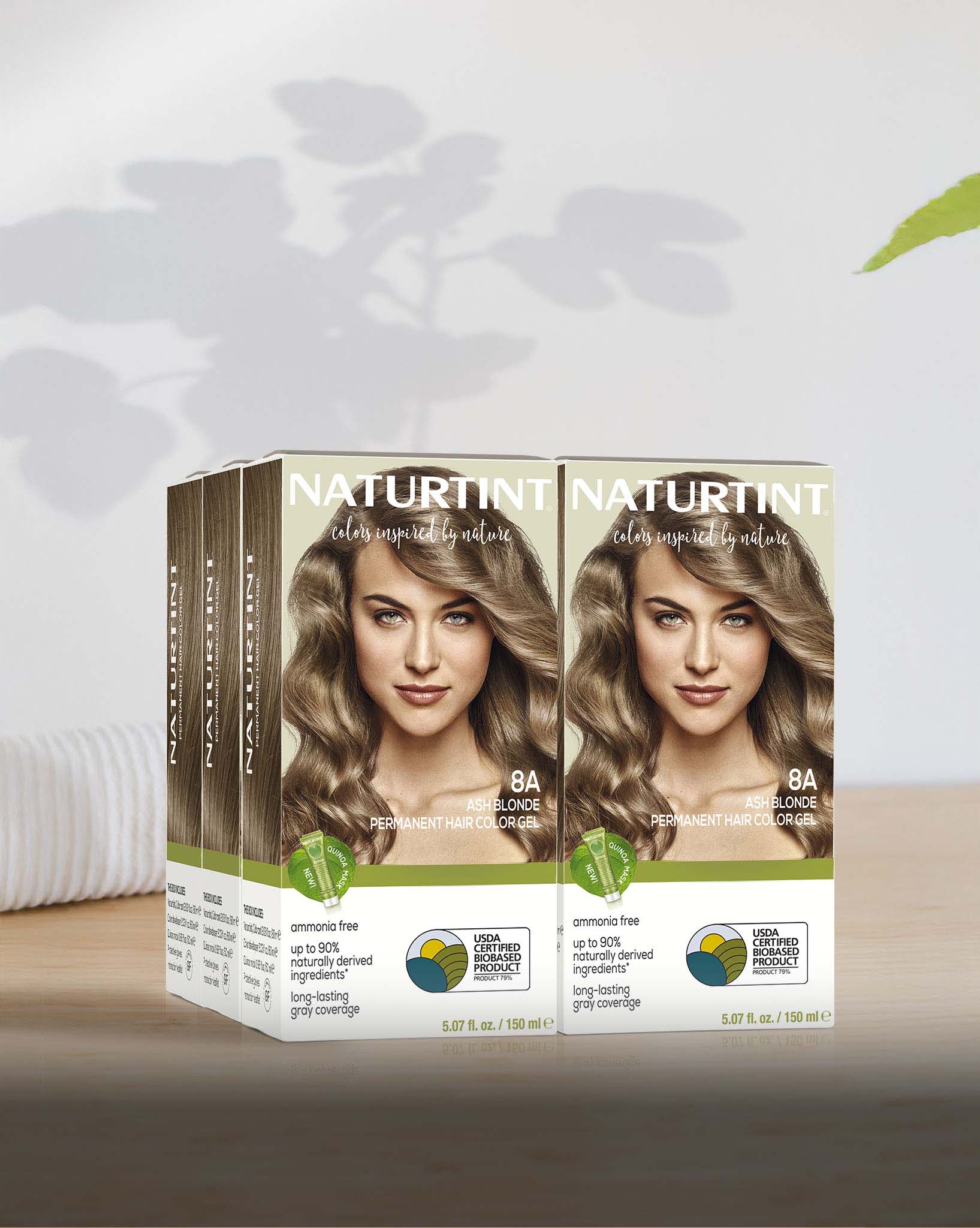 Naturtint Permanent Hair Color 8A Ash Blonde (Packaging may vary) - Image 9