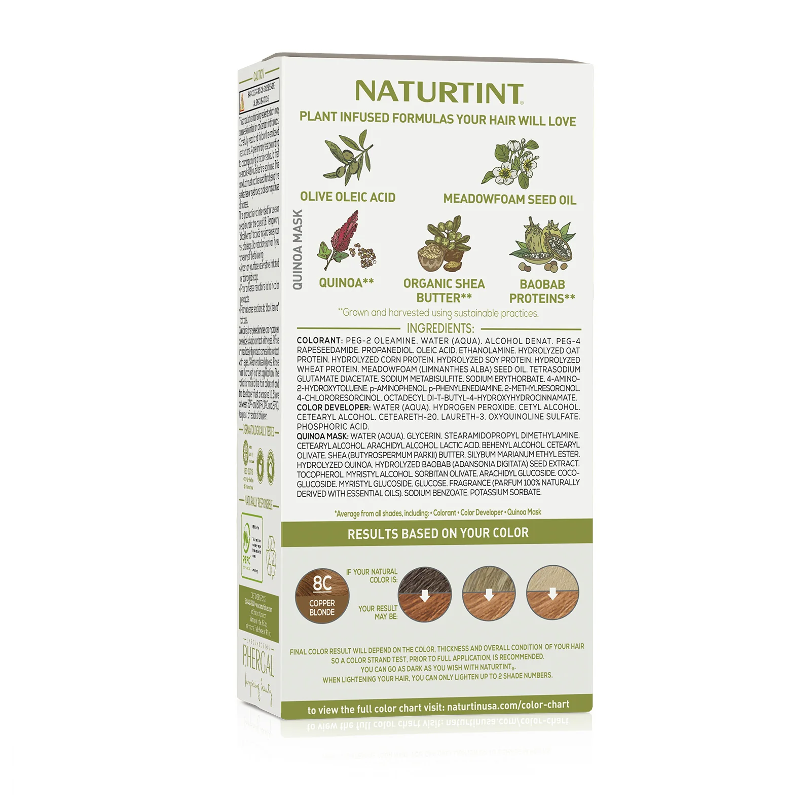 Naturtint Permanent Hair Color 8C Copper Blonde (Packaging may vary) - Image 7