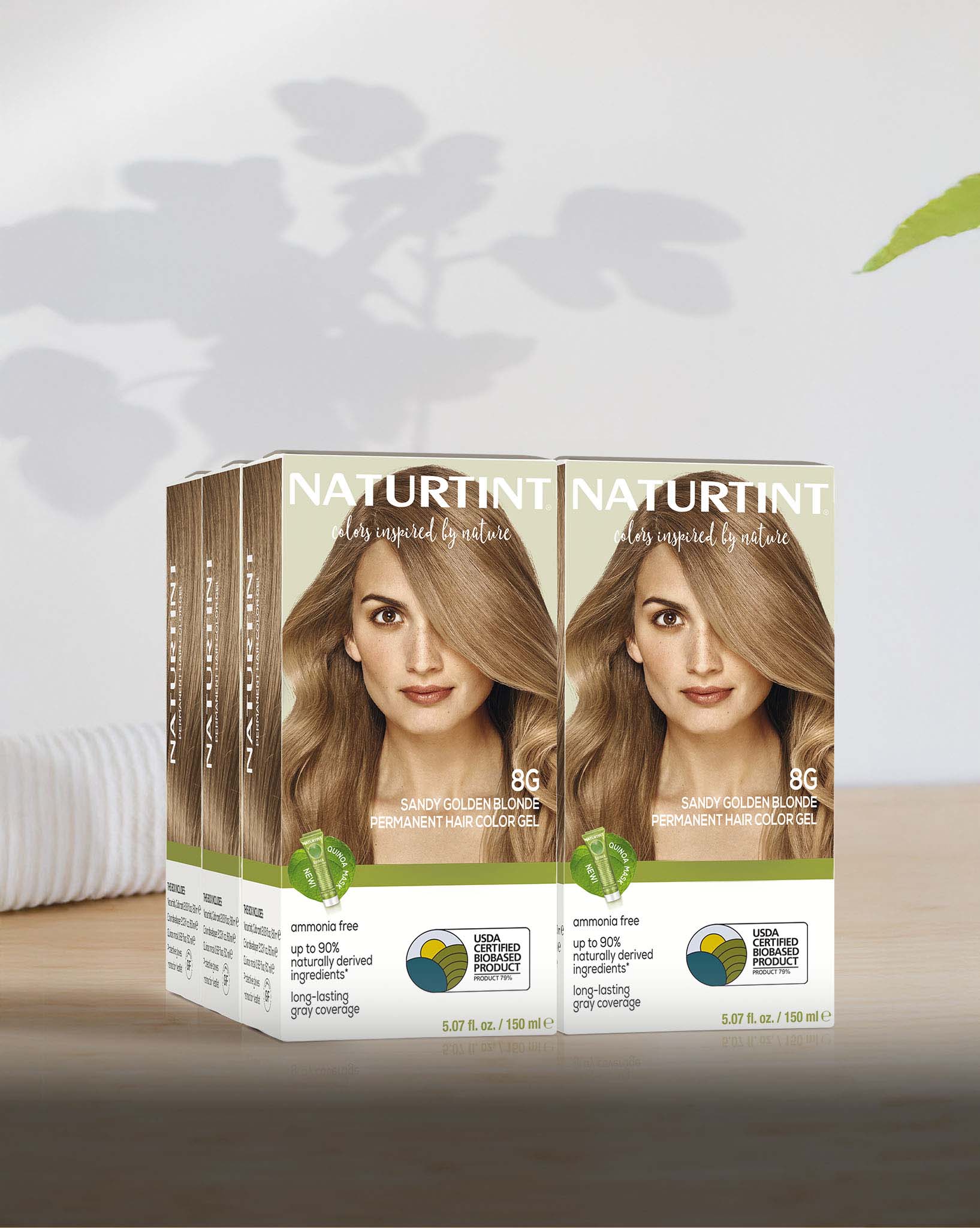 Naturtint Permanent Hair Color 8G Sandy Golden Blonde (Packaging may vary) - Image 9