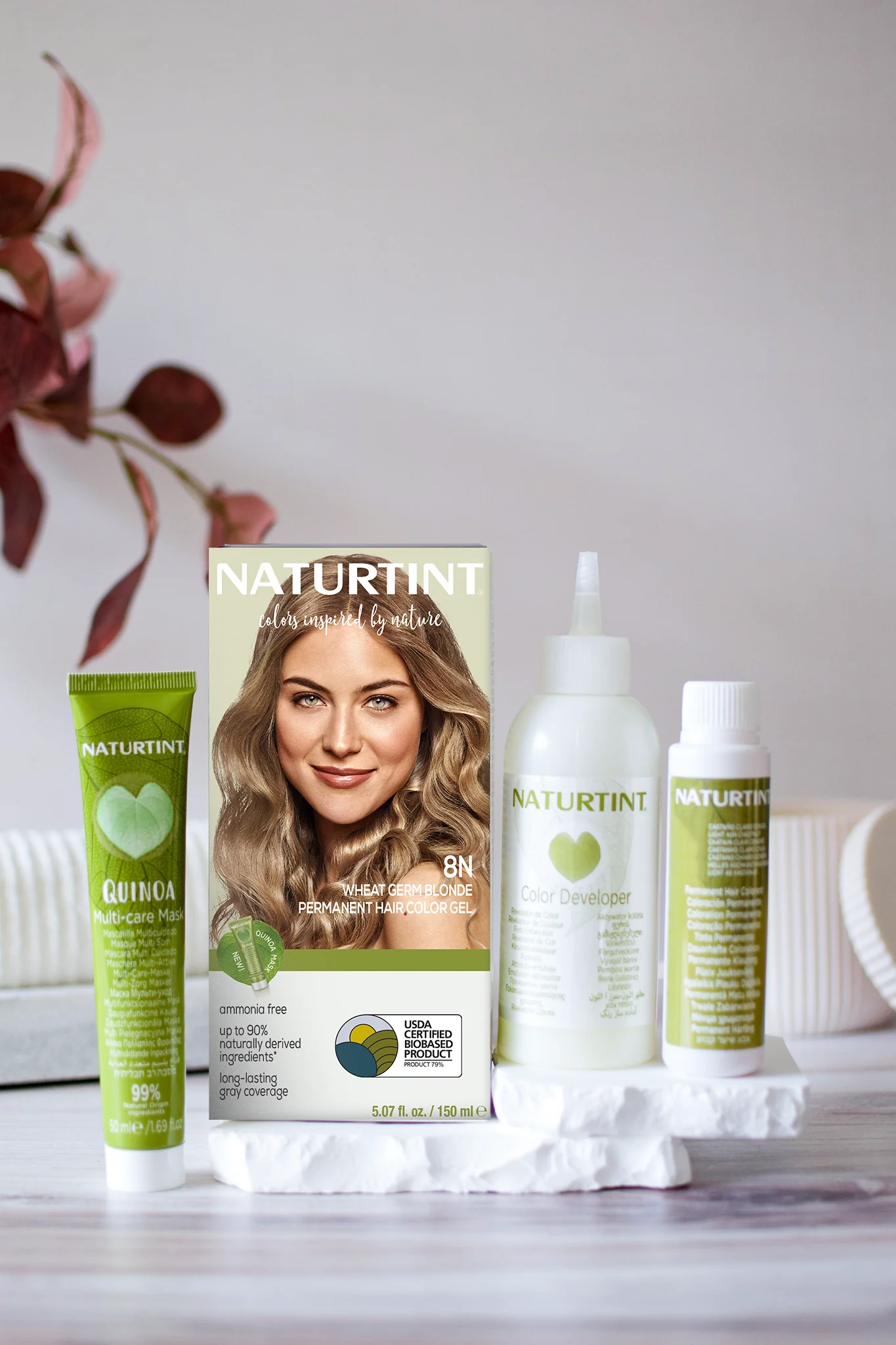 Naturtint Permanent Hair Color 8N Wheat Germ Blonde (Packaging may vary) - Image 3