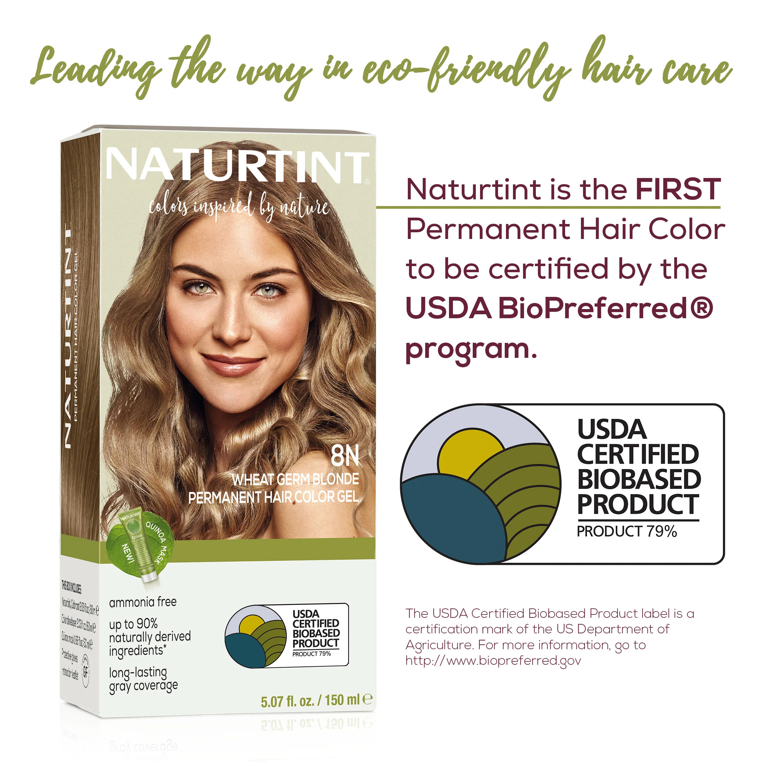 Naturtint Permanent Hair Color 8N Wheat Germ Blonde (Packaging may vary) - Image 4