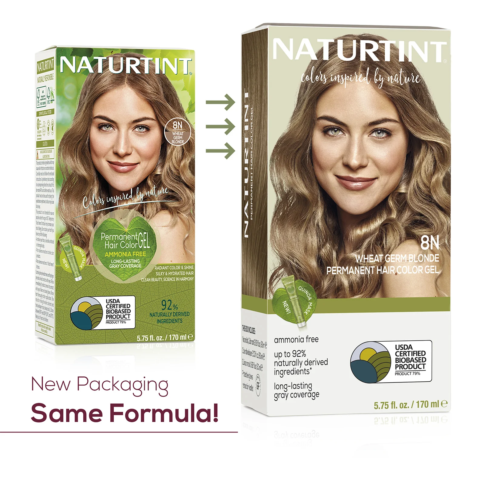 Naturtint Permanent Hair Color 8N Wheat Germ Blonde (Packaging may vary) - Image 6