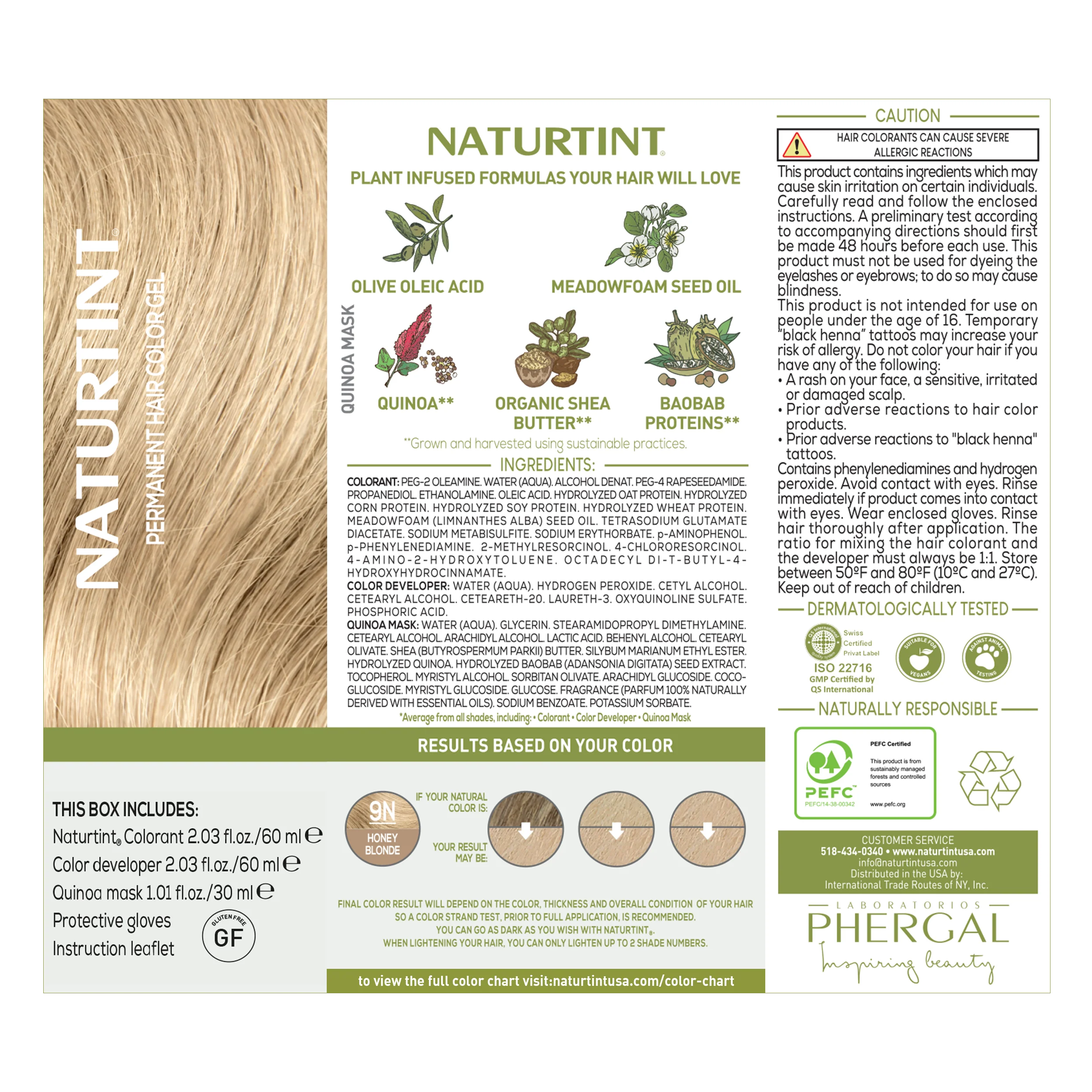 Naturtint Permanent Hair Color 9N Honey Blonde (Packaging may vary) - Image 8