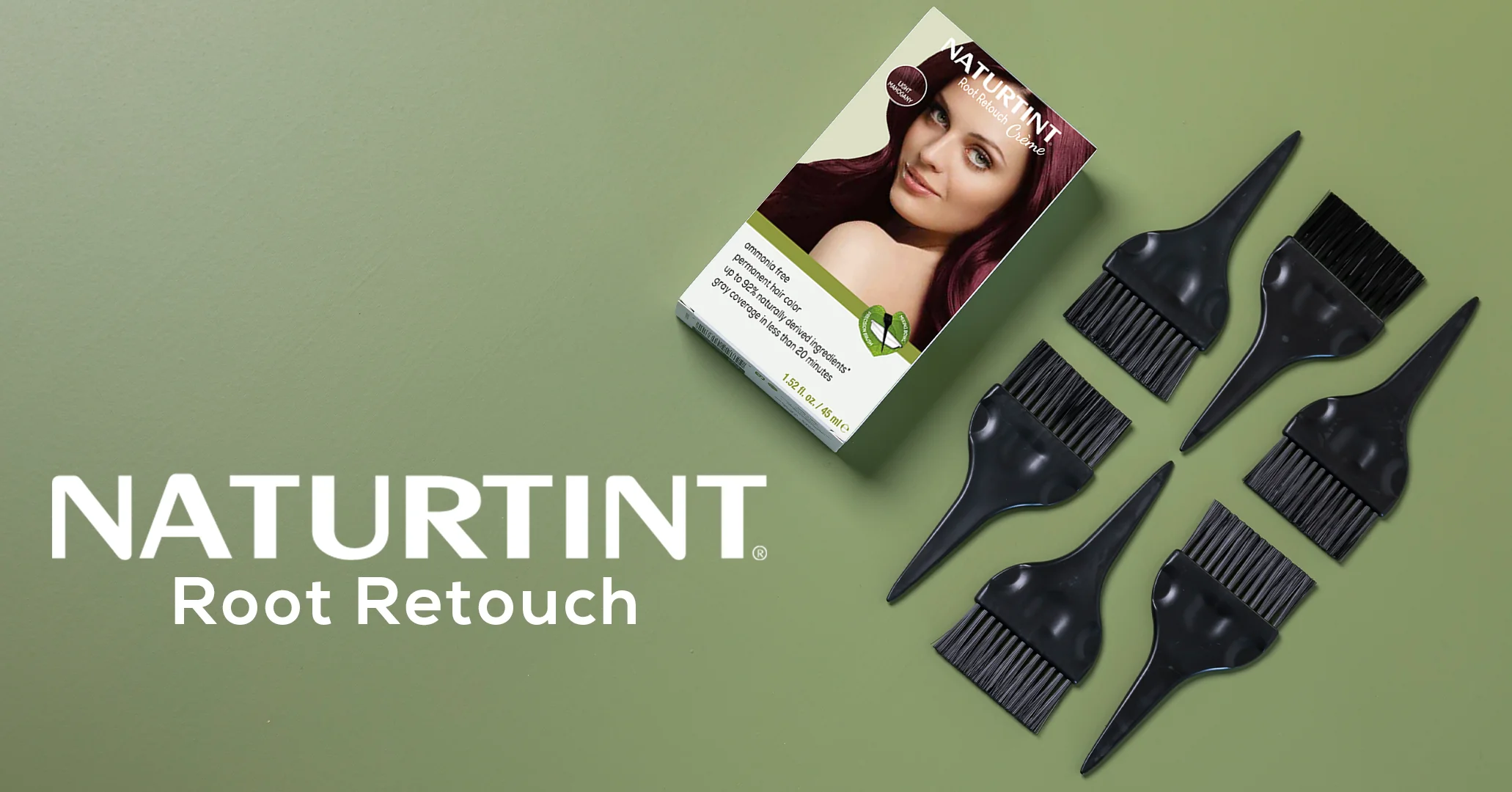 Naturtint Root Retouch Crème Permanent Hair Color - Light Mahogany - Image 4