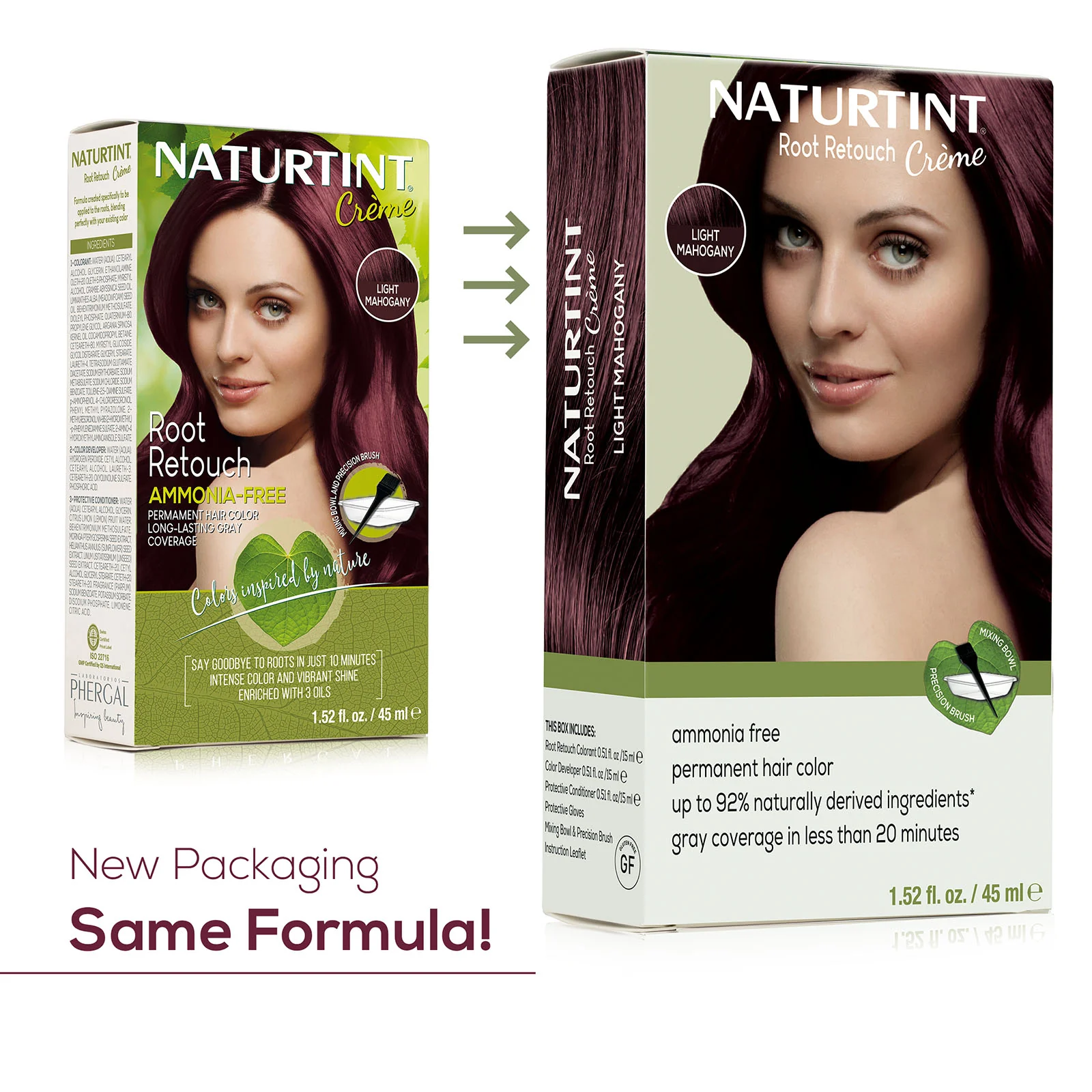 Naturtint Root Retouch Crème Permanent Hair Color - Light Mahogany - Image 5
