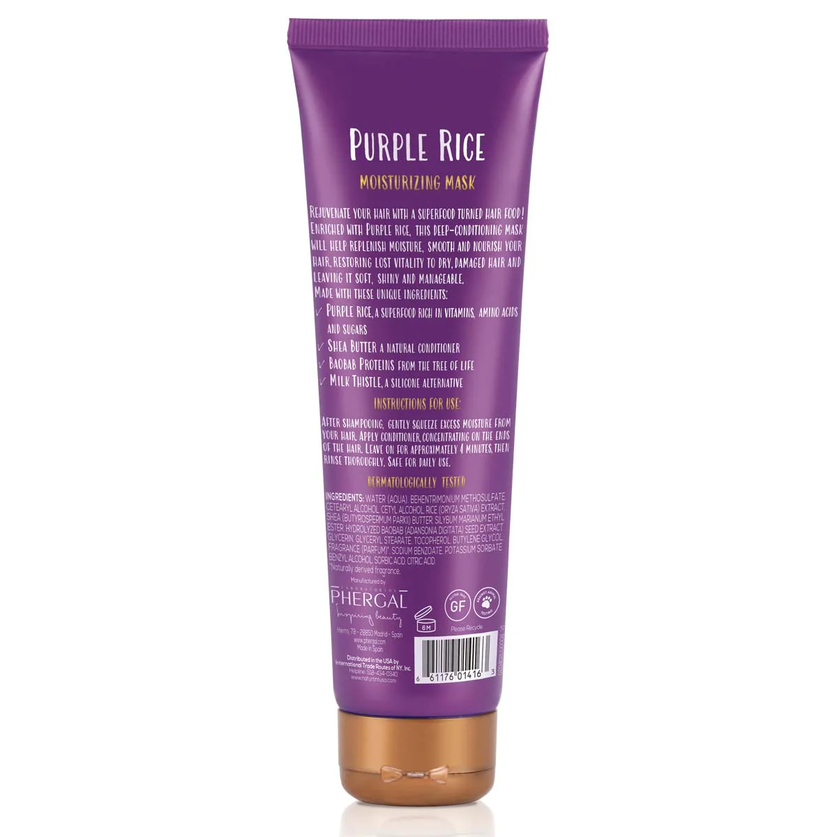 Hair Food Deep Conditioning Mask - Purple Rice Moisturizing - Image 3