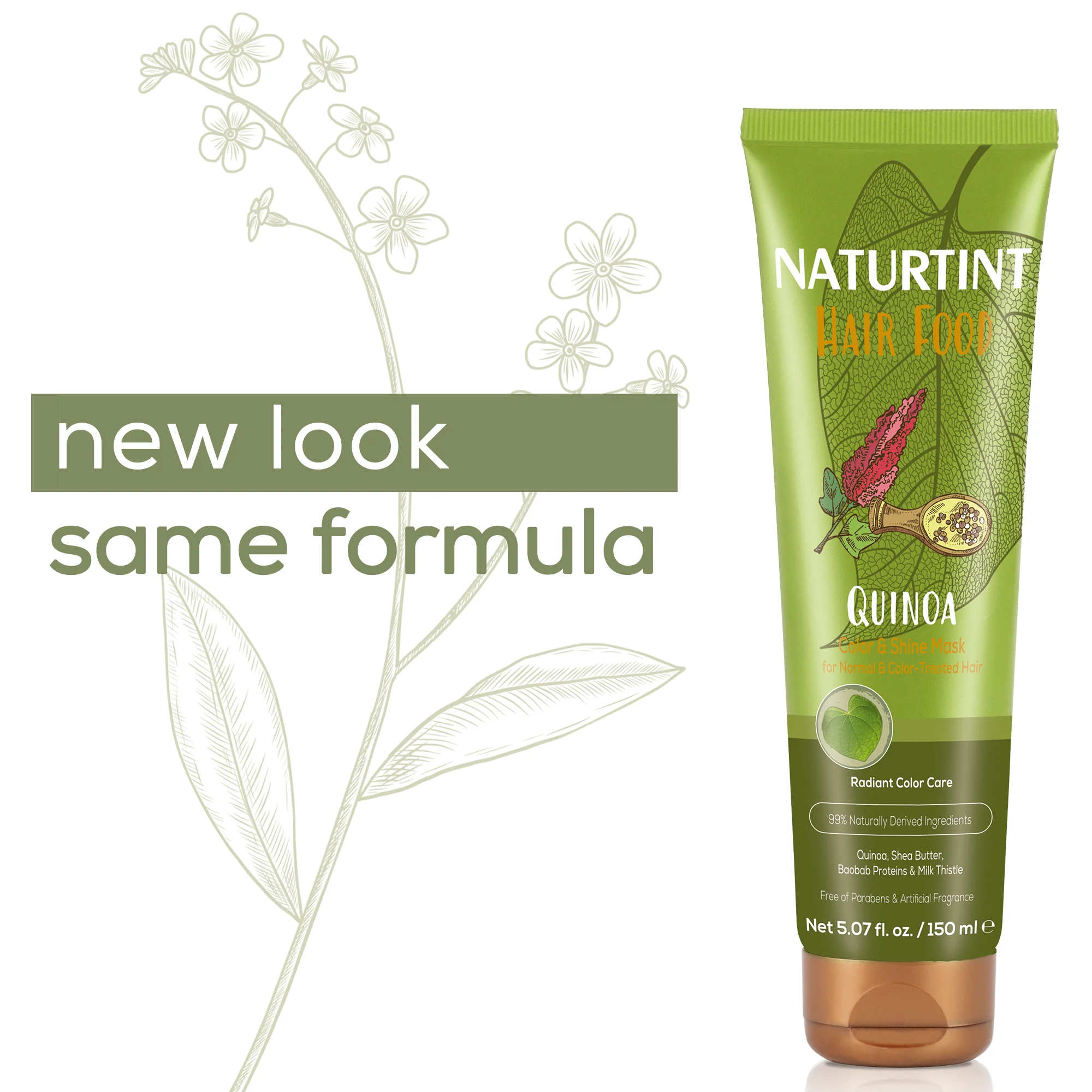Hair Food Deep Conditioning Mask - Quinoa Color & Shine - Image 3