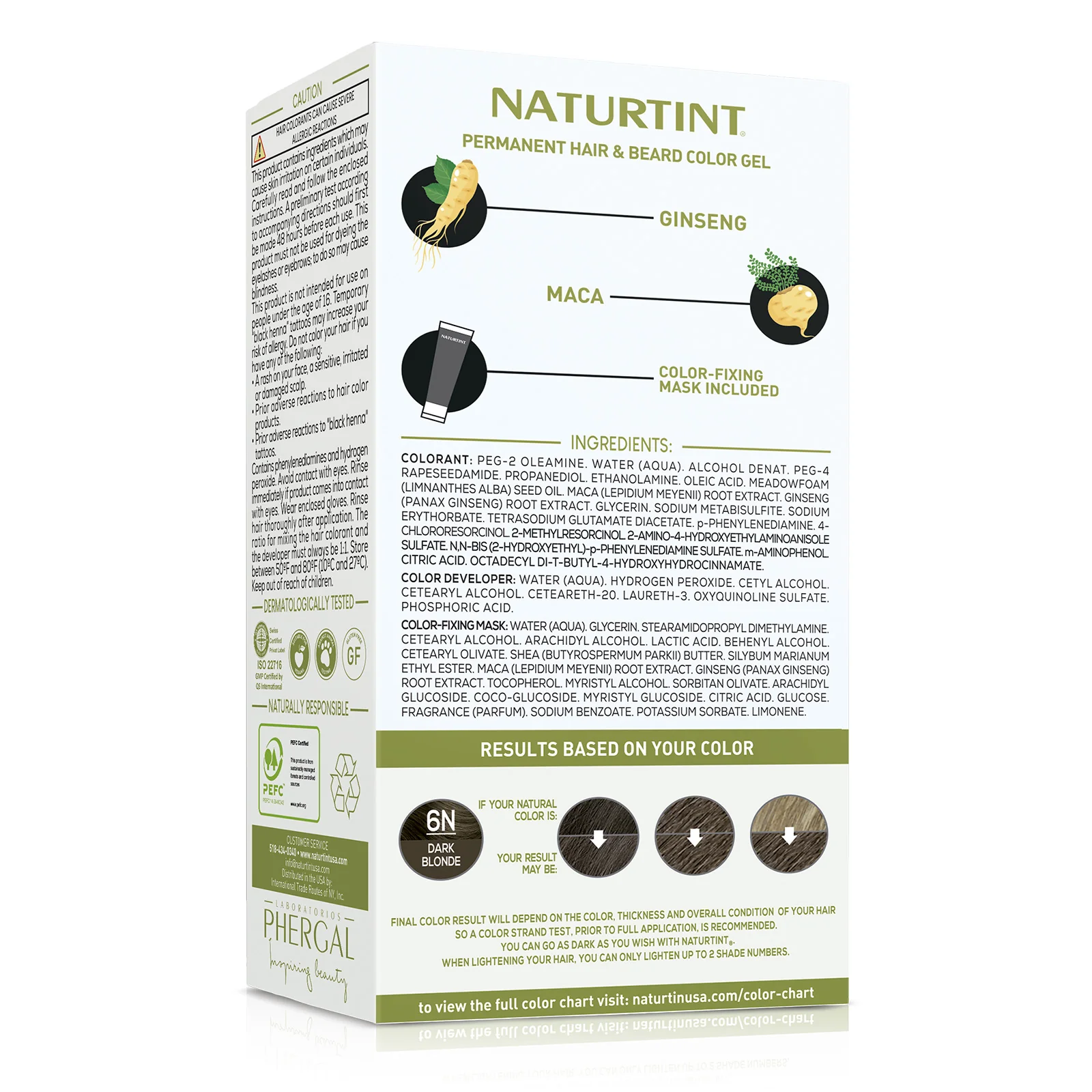 Naturtint Men's Permanent Hair Color 6N Dark Blonde - Image 3
