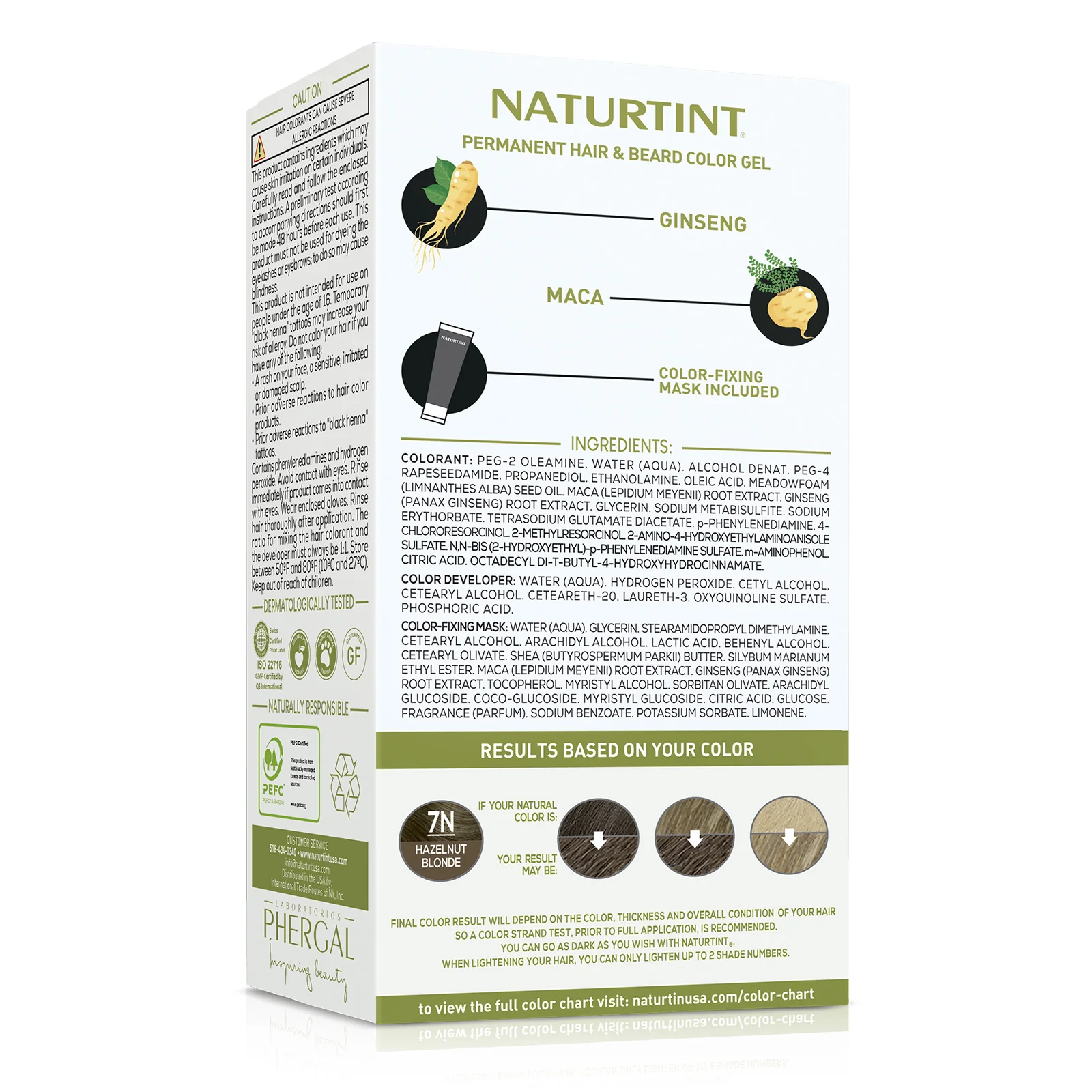 Naturtint Men's Permanent Hair Color 7N Hazelnut Blonde - Image 3